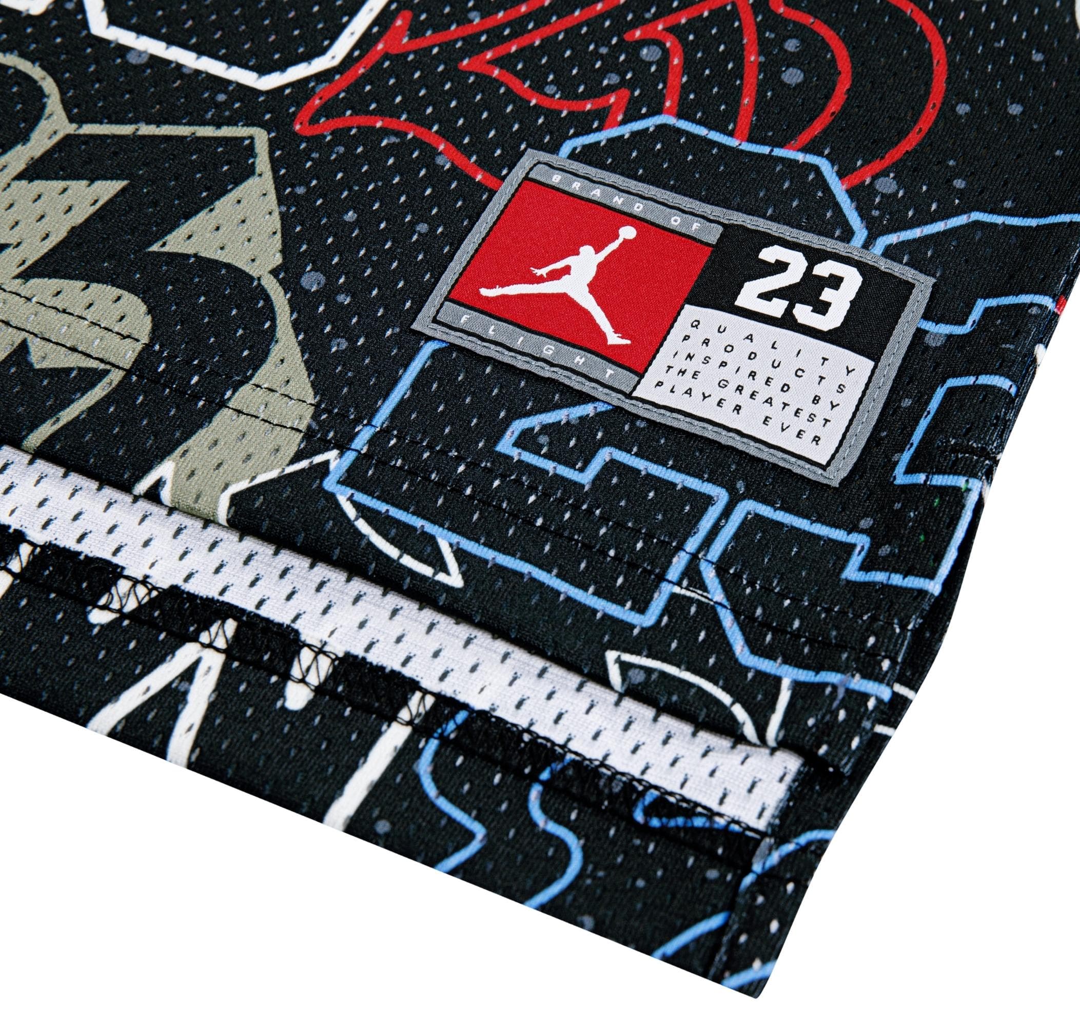 Jordan Jordan Jdn 23 Aop Jersey Çocuk T-Shirt Siyah - 4