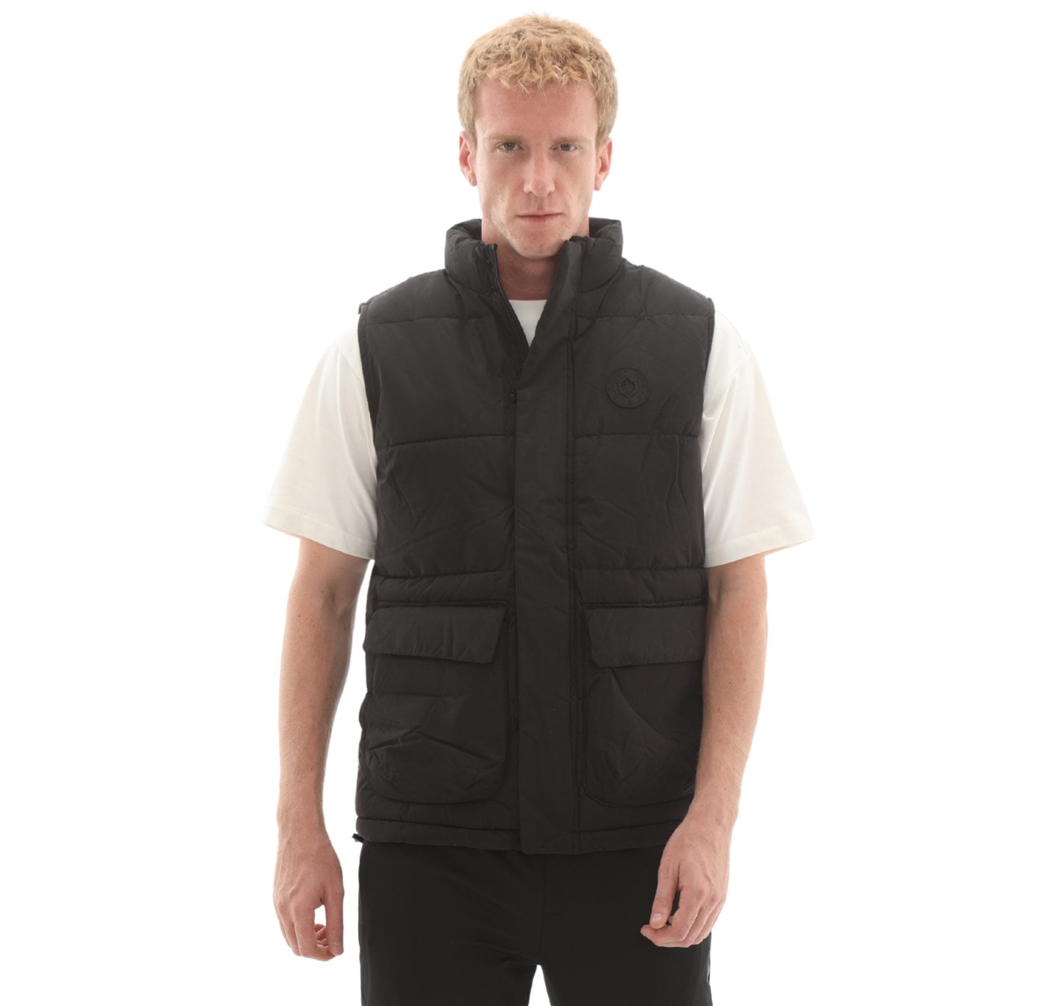 Lumberjack Lumberjack 4W Ml Arnold Vest 4Ct646 4Pr Erkek Yelek Siyah