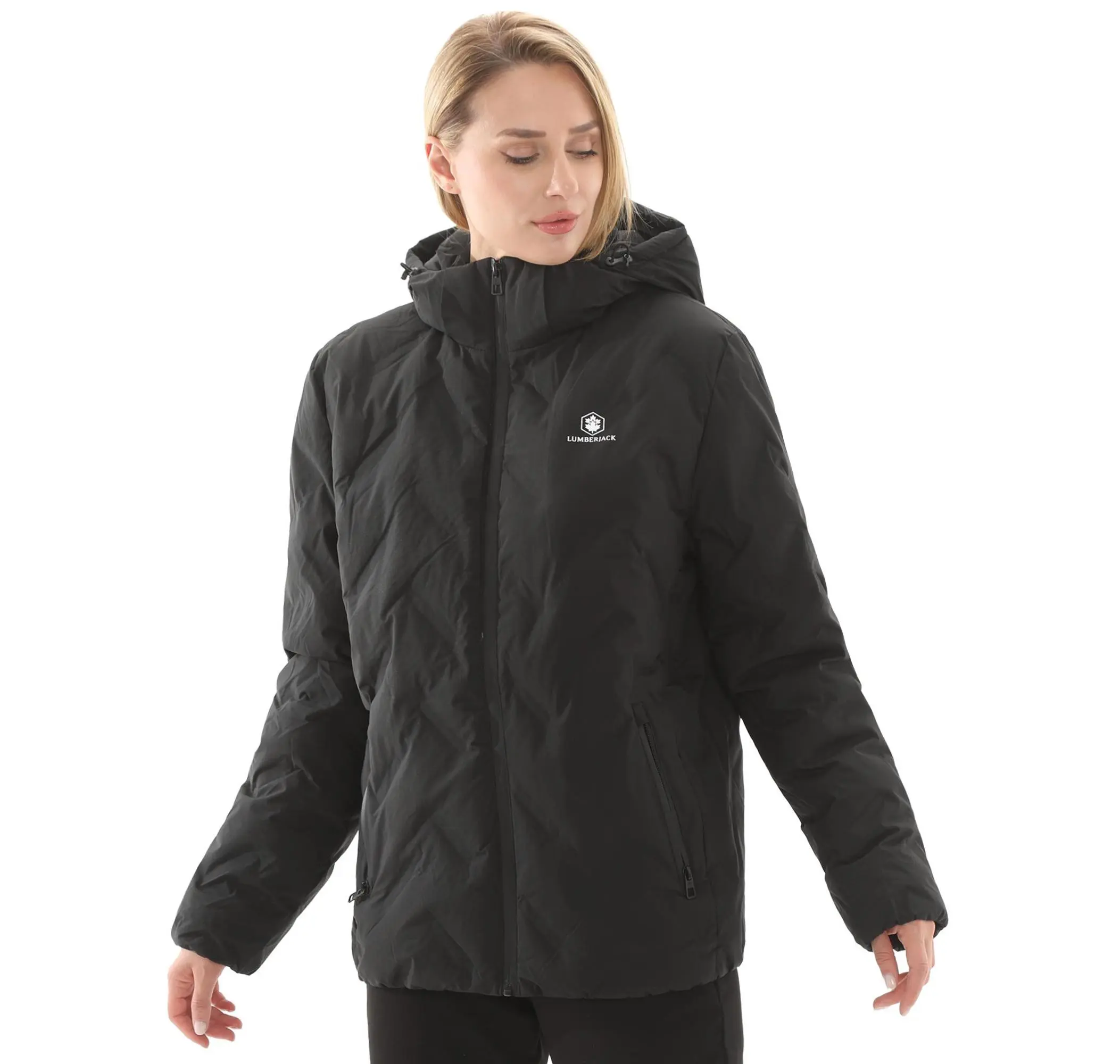 Lumberjack Lumberjack 4W Ml Henry Coat 2Sn17 Kadın Mont Siyah - 2