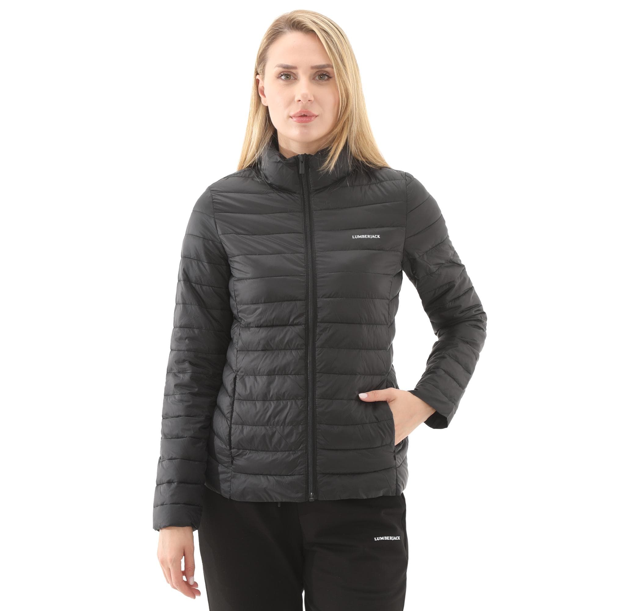 Lumberjack Lumberjack 4W Wb Padded 1Sn28 Kadın Ceket Siyah