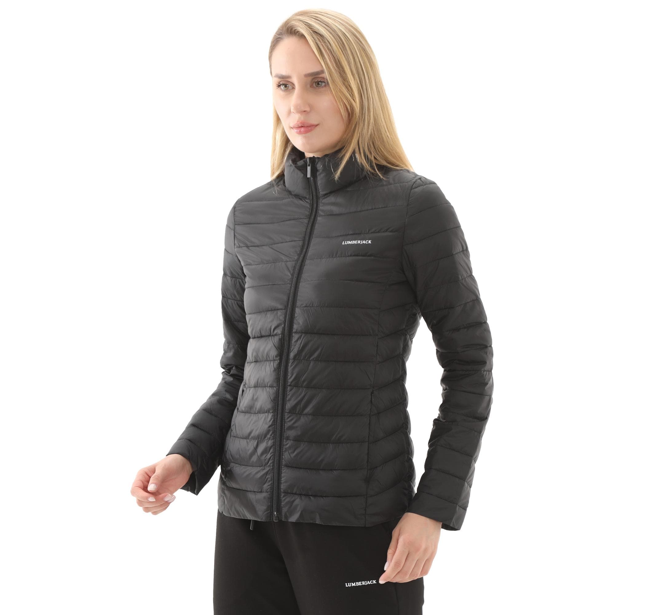 Lumberjack Lumberjack 4W Wb Padded 1Sn28 Kadın Ceket Siyah - 2
