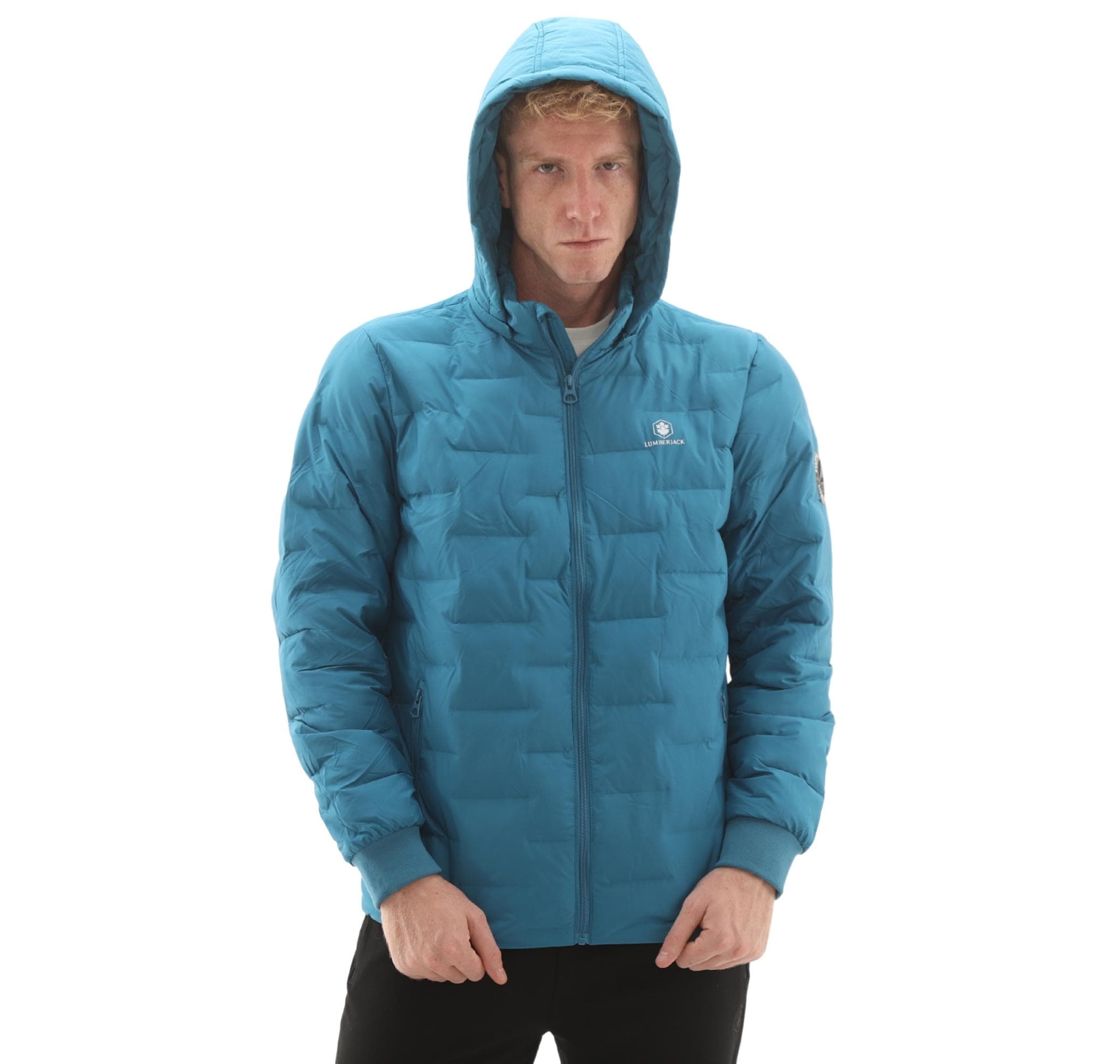 Lumberjack Lumberjack 5W Ml Amott Coat 5Pr Erkek Mont Mavi - 4