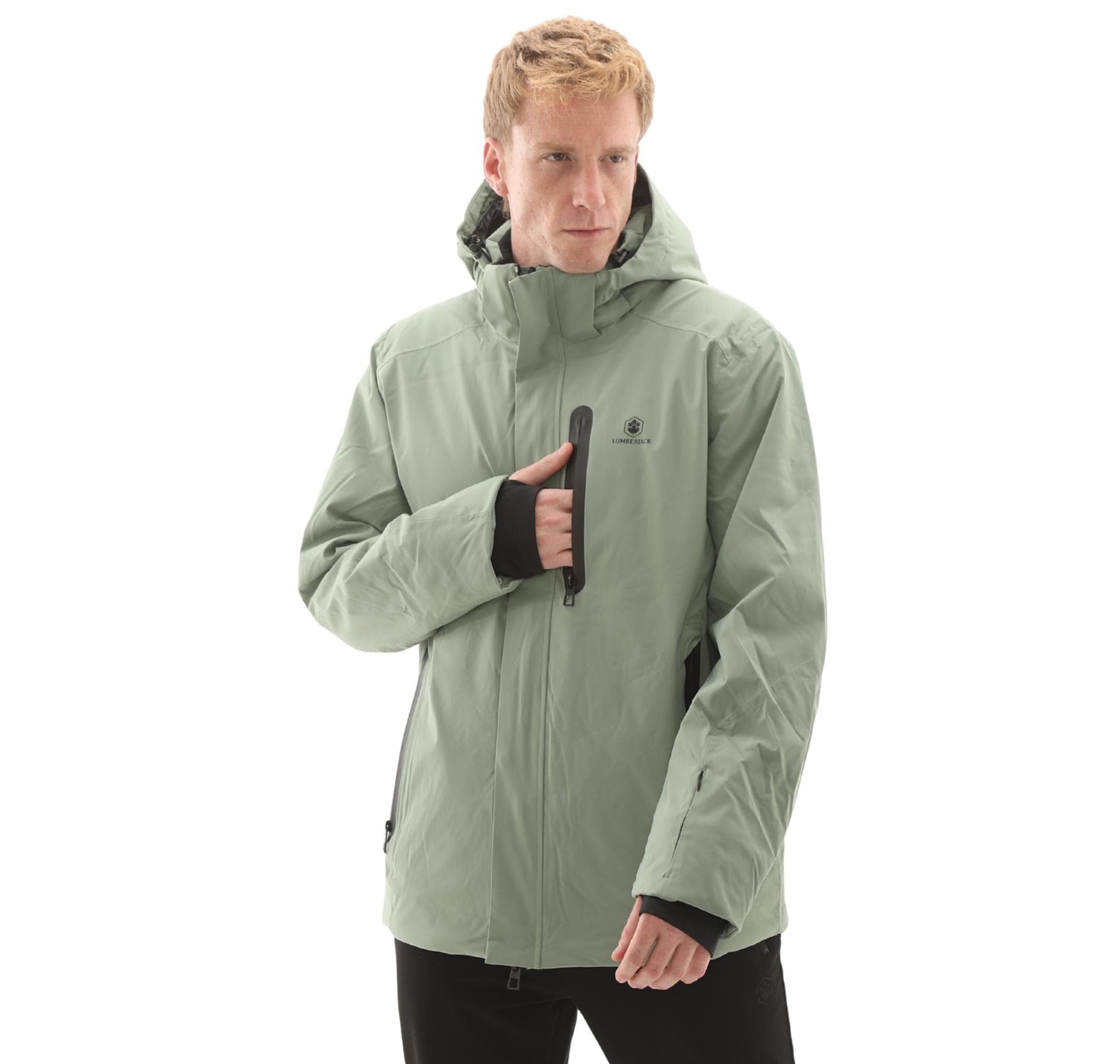 Lumberjack Lumberjack 5W Ml Lubeck 2Kkb-03 5Pr Erkek Mont Haki - 4