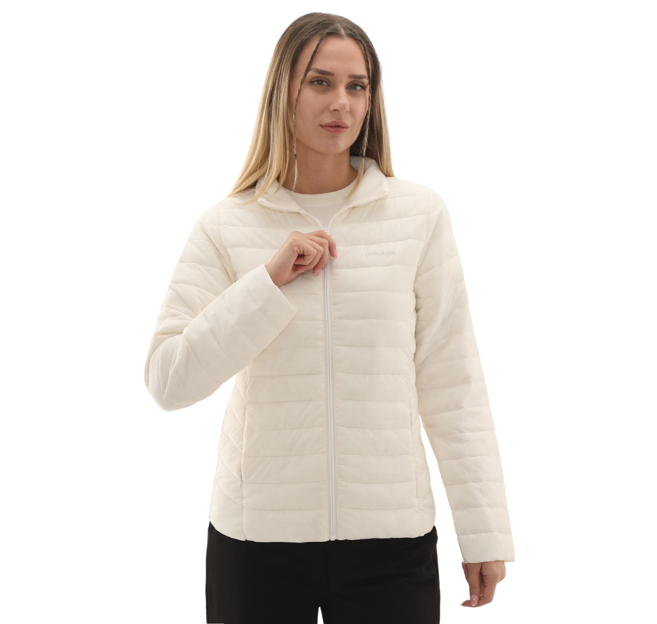 Lumberjack Lumberjack 5W Wb Padded 1Sn28 5Pr Kadın Mont Beyaz - 2