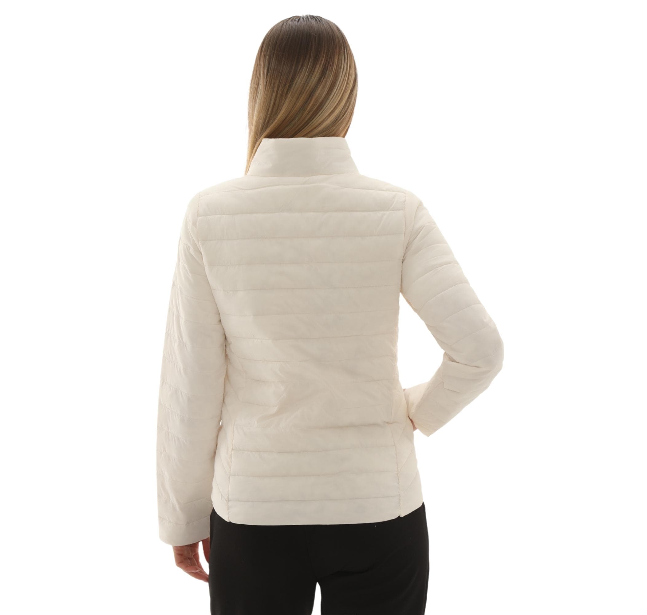 Lumberjack Lumberjack 5W Wb Padded 1Sn28 5Pr Kadın Mont Beyaz - 4