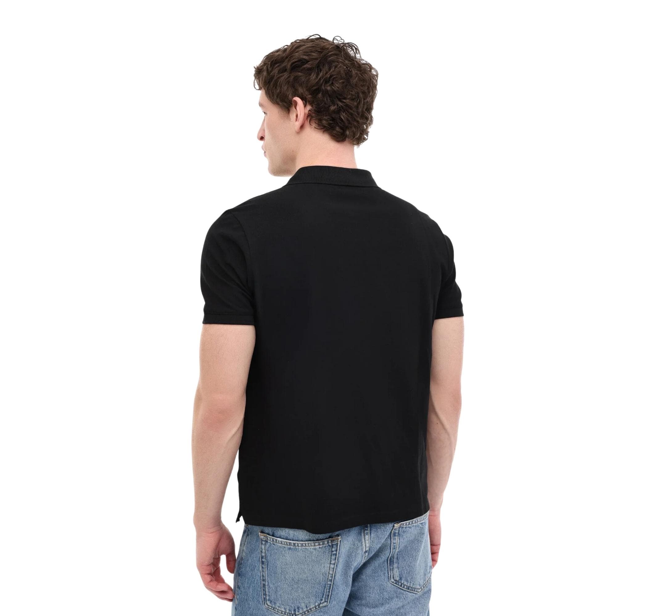 Lumberjack Lumberjack Mb Ct953 Polo T-Sh 6Fx Erkek T-Shirt Siyah - 2