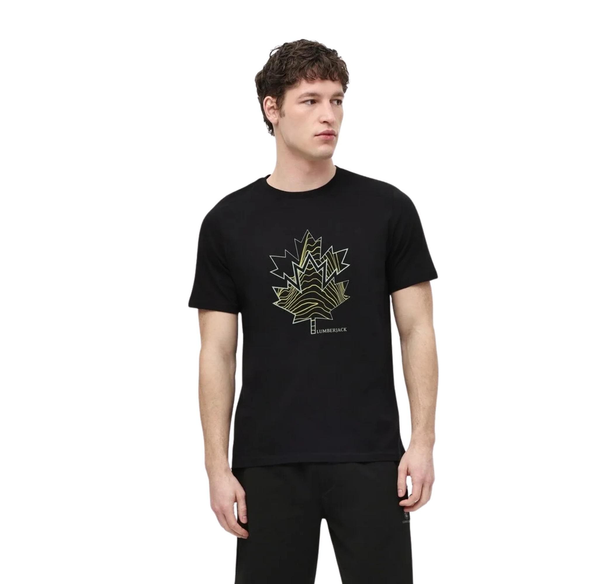 Lumberjack Lumberjack Ml Bera 11Trv38 6Fx Erkek T-Shirt Siyah