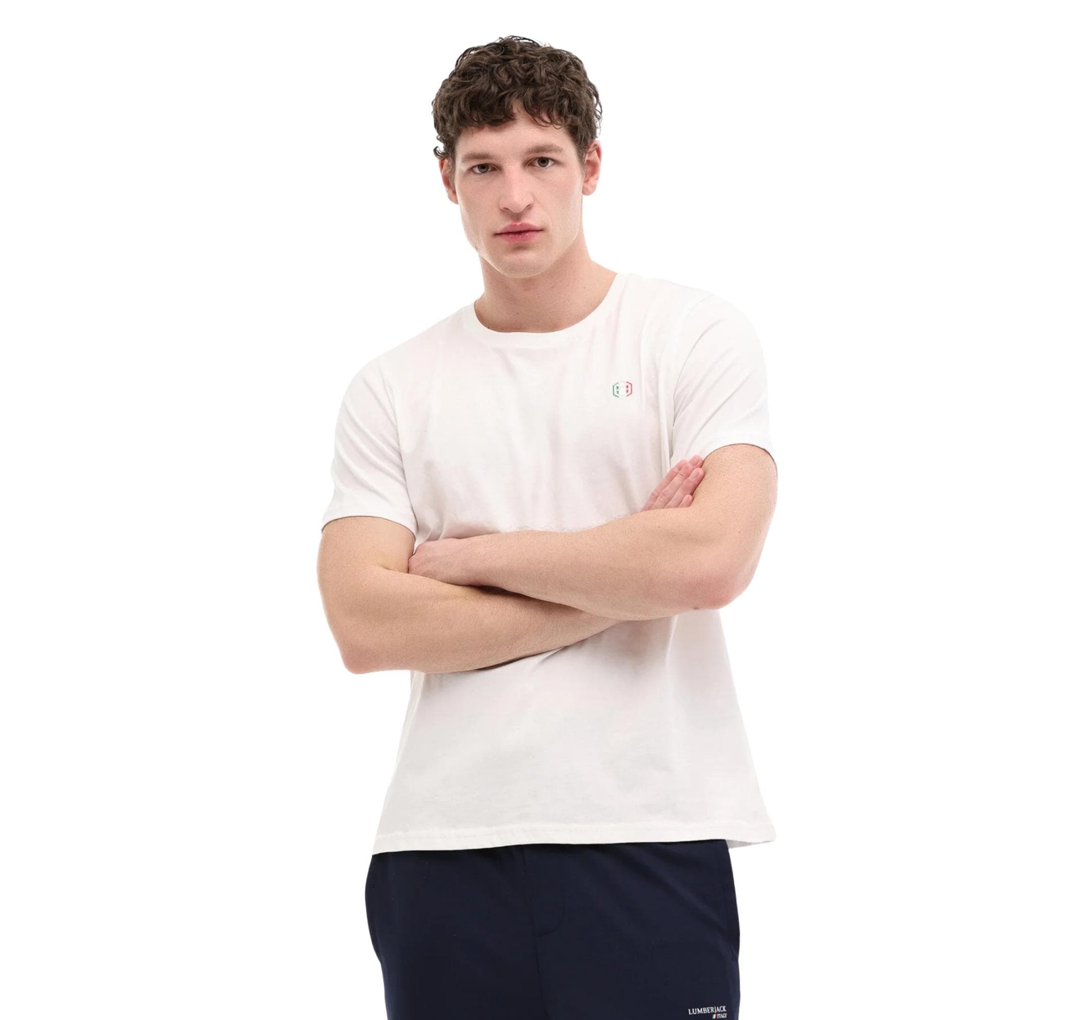 Lumberjack Lumberjack Ml Dex 11Itl1314 6Fx Erkek T-Shirt Beyaz - 2