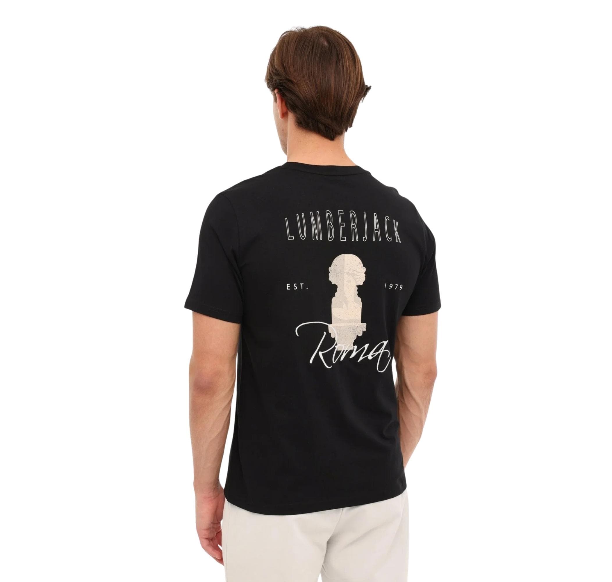 Lumberjack Lumberjack Ml Dex 11Itl1314 6Fx Erkek T-Shirt Siyah - 2