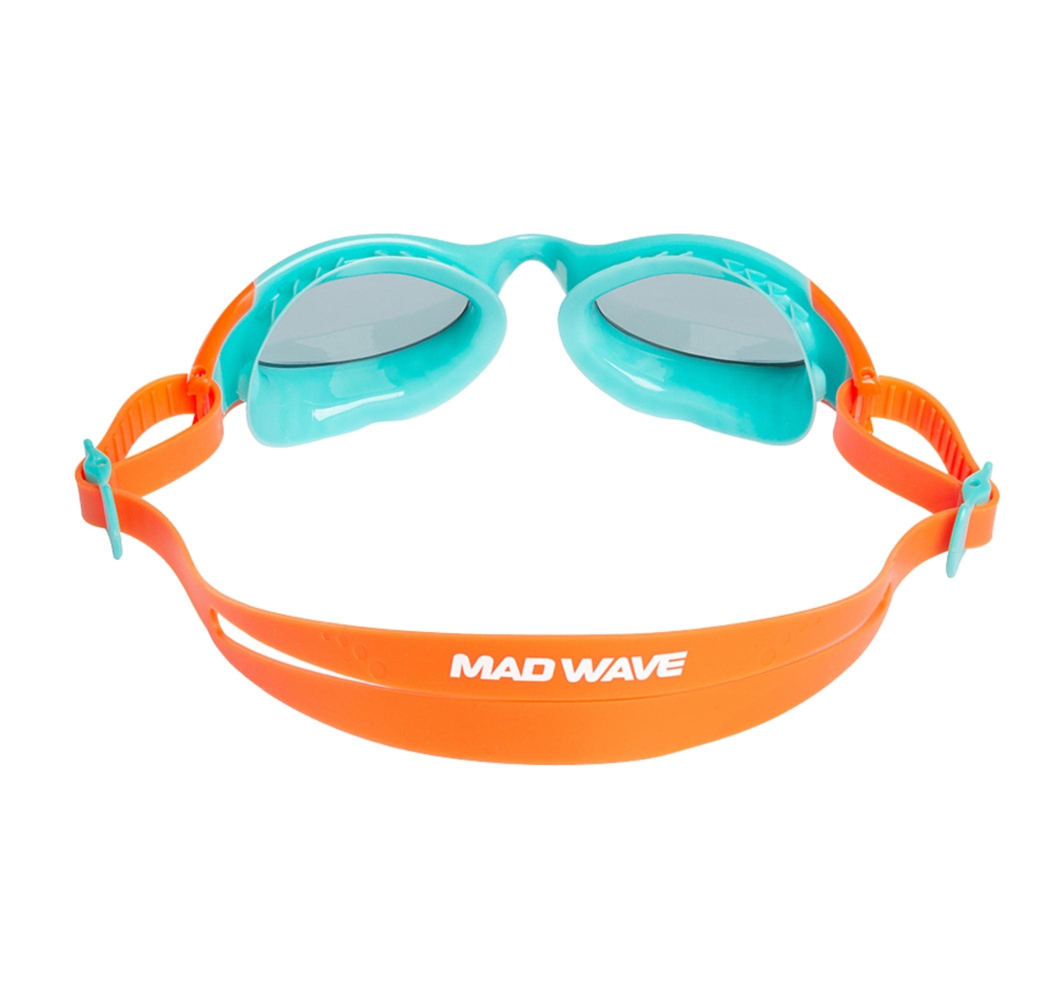 Mad Wave Mad Wave Yüzme Gözlüğü Flame Iı Junior, One Size, Çocuk Yüzme Gözlüğü Turuncu - 2