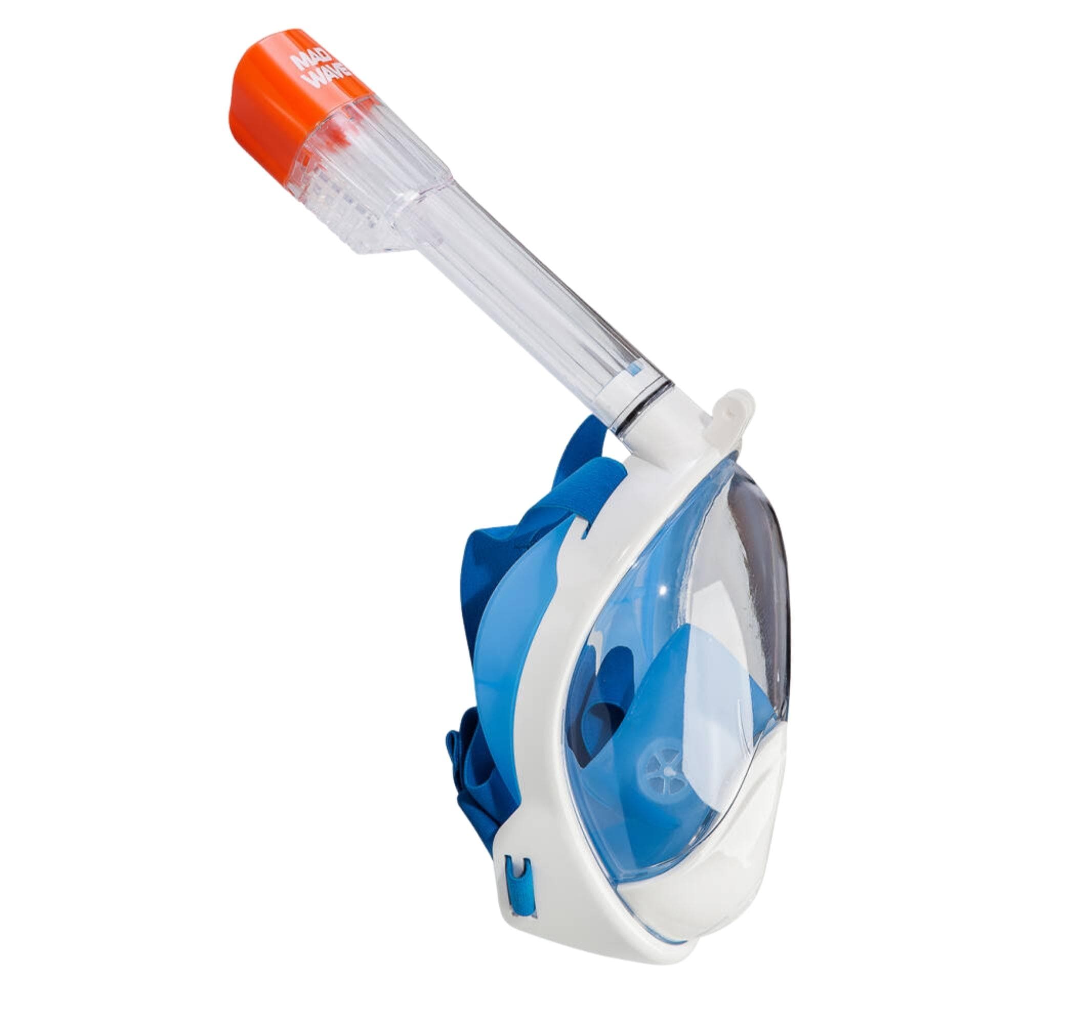 Mad Wave Madwave Full Face Azure L-Xl Snorkelling Sets Bone Beyaz - 2