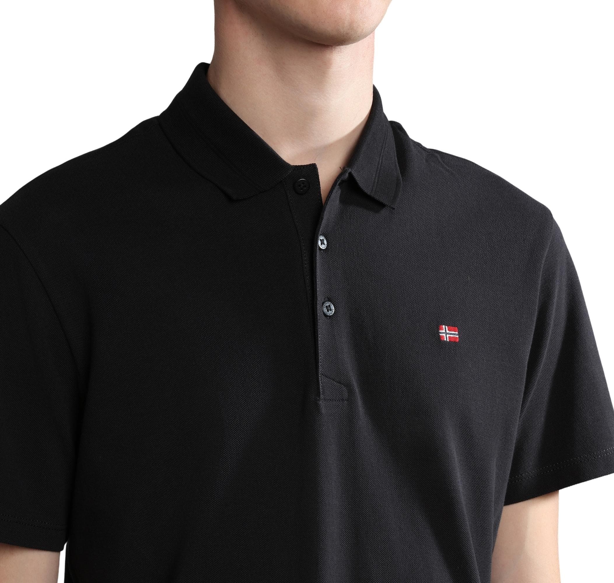 Napapijri Napapijri Ealıs Ss Sum Erkek T-Shirt Siyah - 3