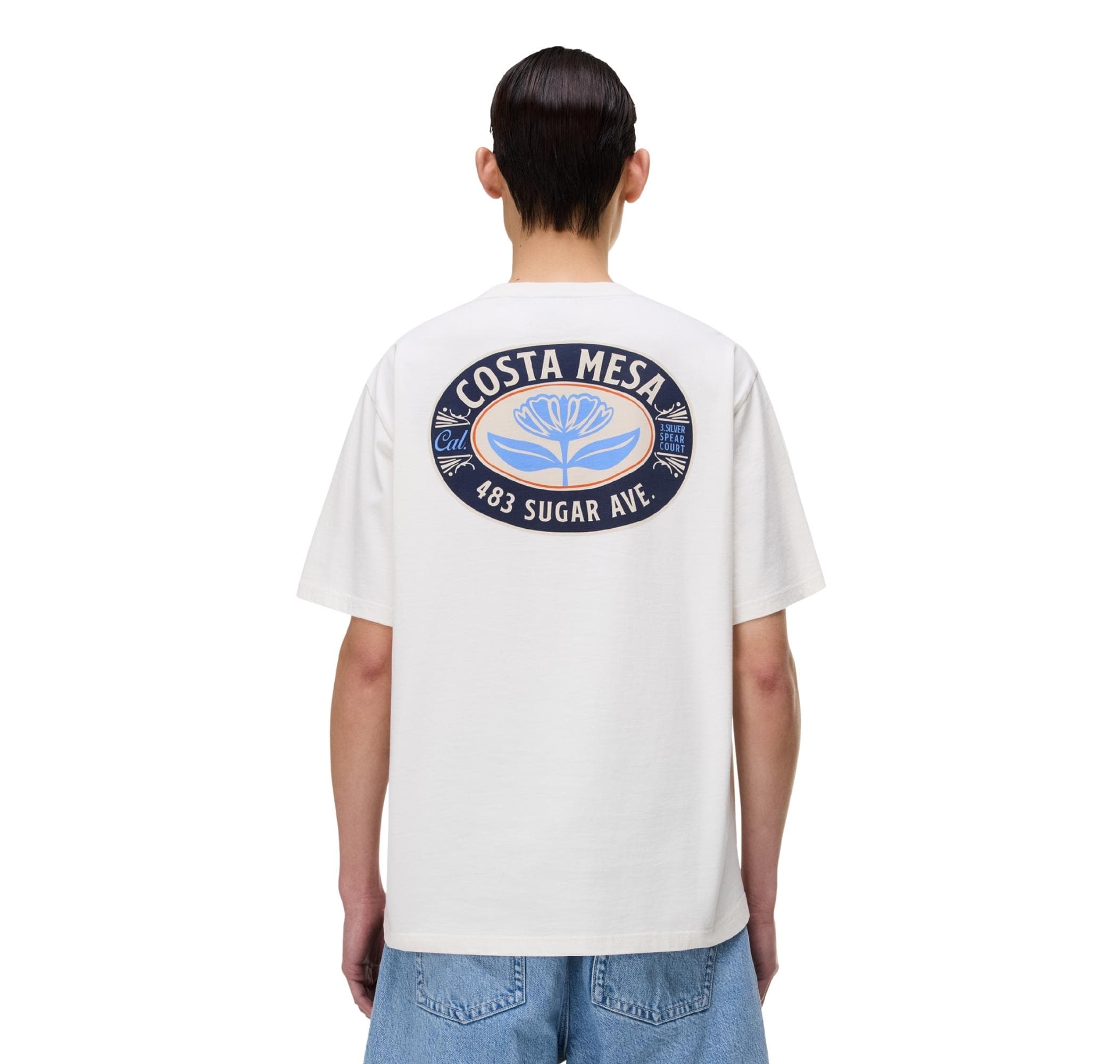 Napapijri Napapijri S-Fluorıte Ss Erkek T-Shirt Beyaz - 2