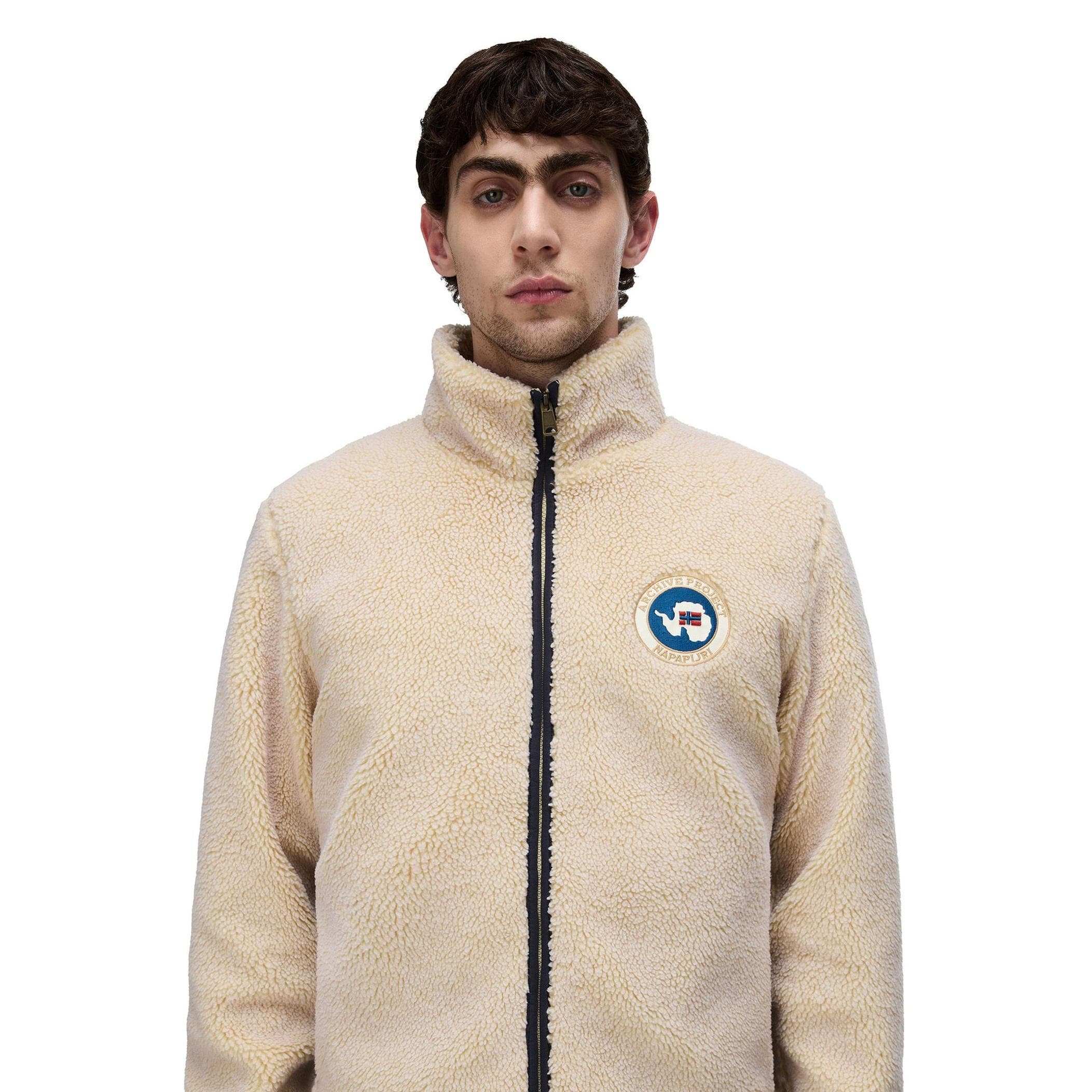 Napapijri Napapijri T-Archıve Fleece Fz Erkek Ceket Bej - 4