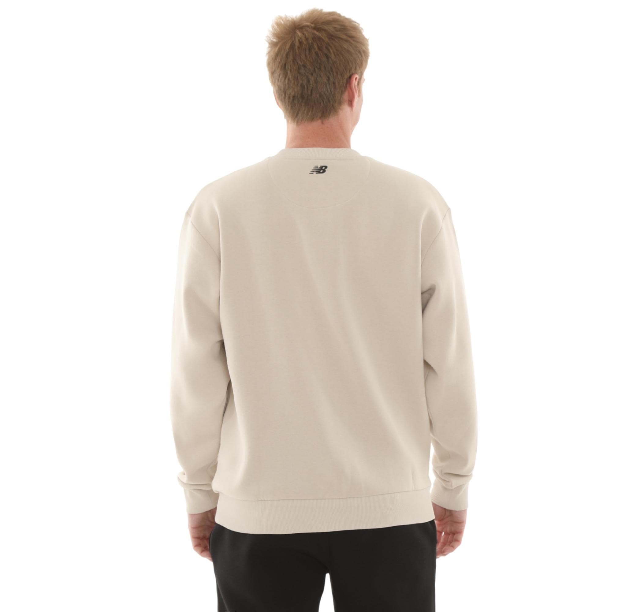 New Balance New Balance Mnc3505 Erkek Sweatshirt Krem - 4