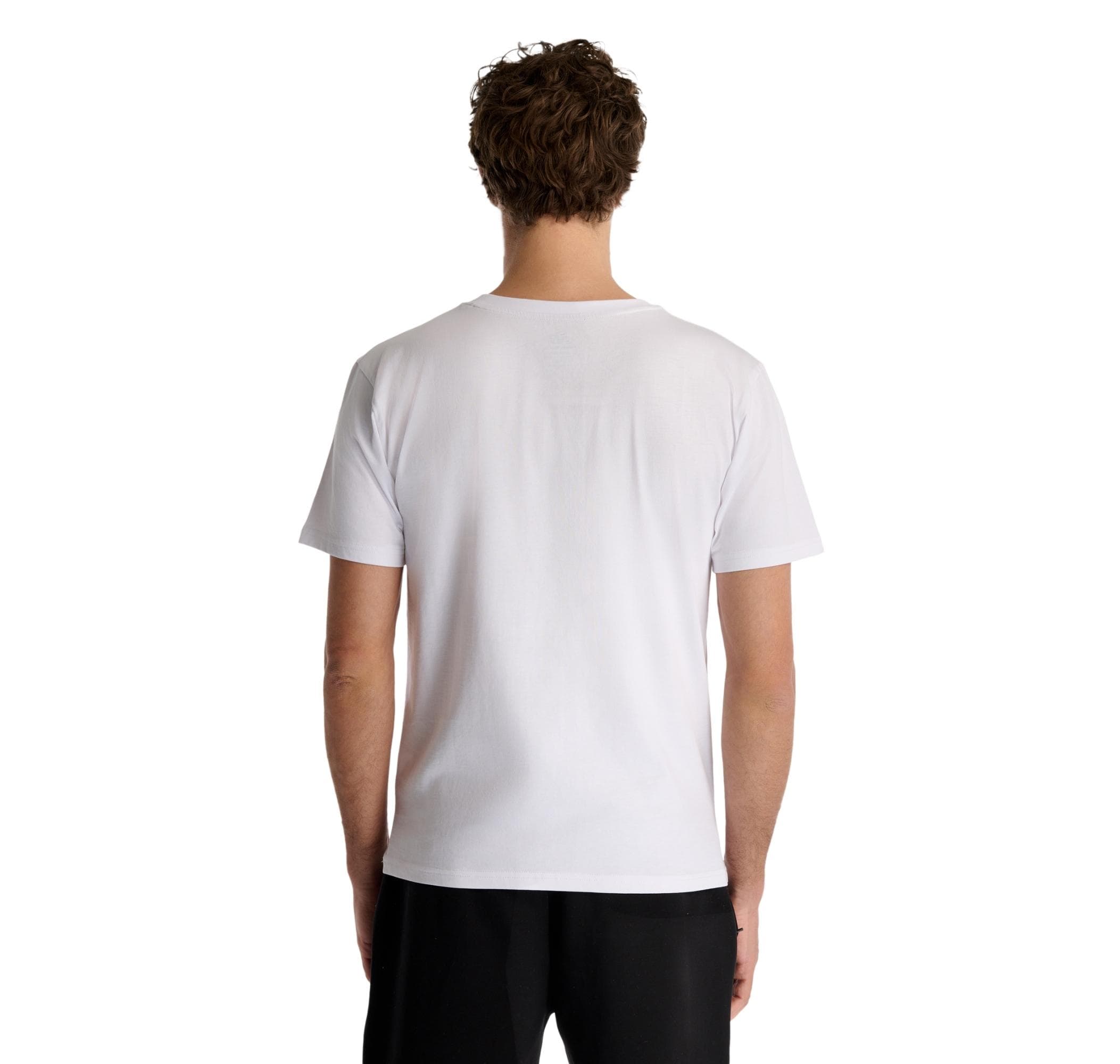 New Balance New Balance Mnt1537 Erkek T-Shirt Beyaz - 3