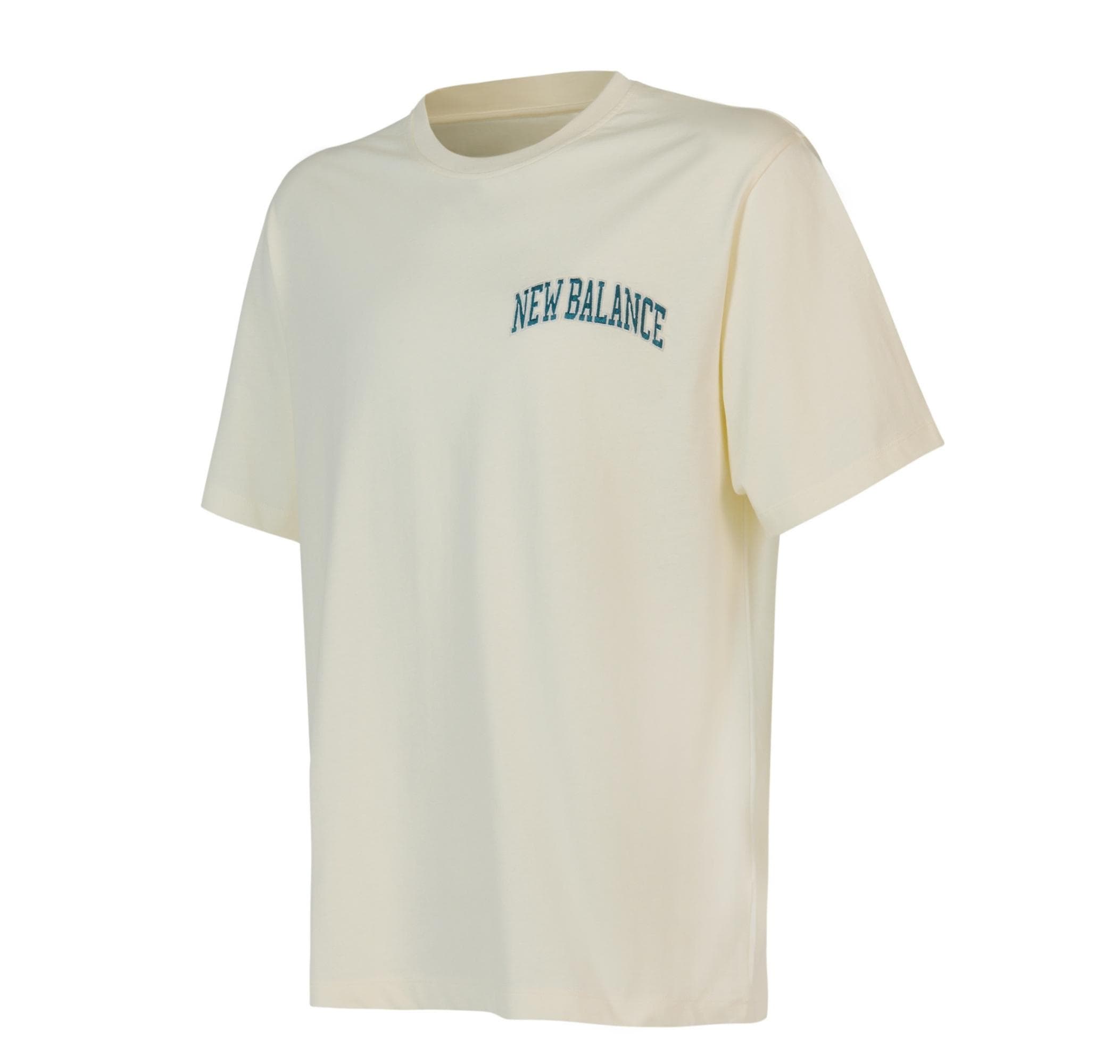 New Balance New Balance Unt1601 Erkek T-Shirt Bej