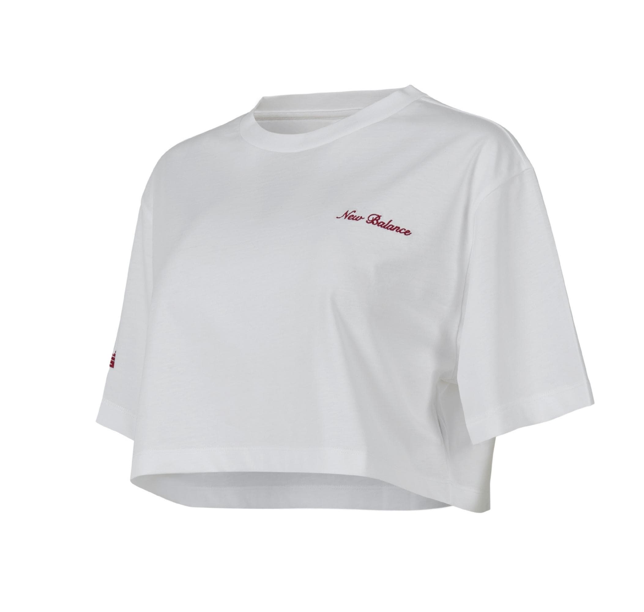 New Balance New Balance Wnt1609 Kadın T-Shirt Beyaz