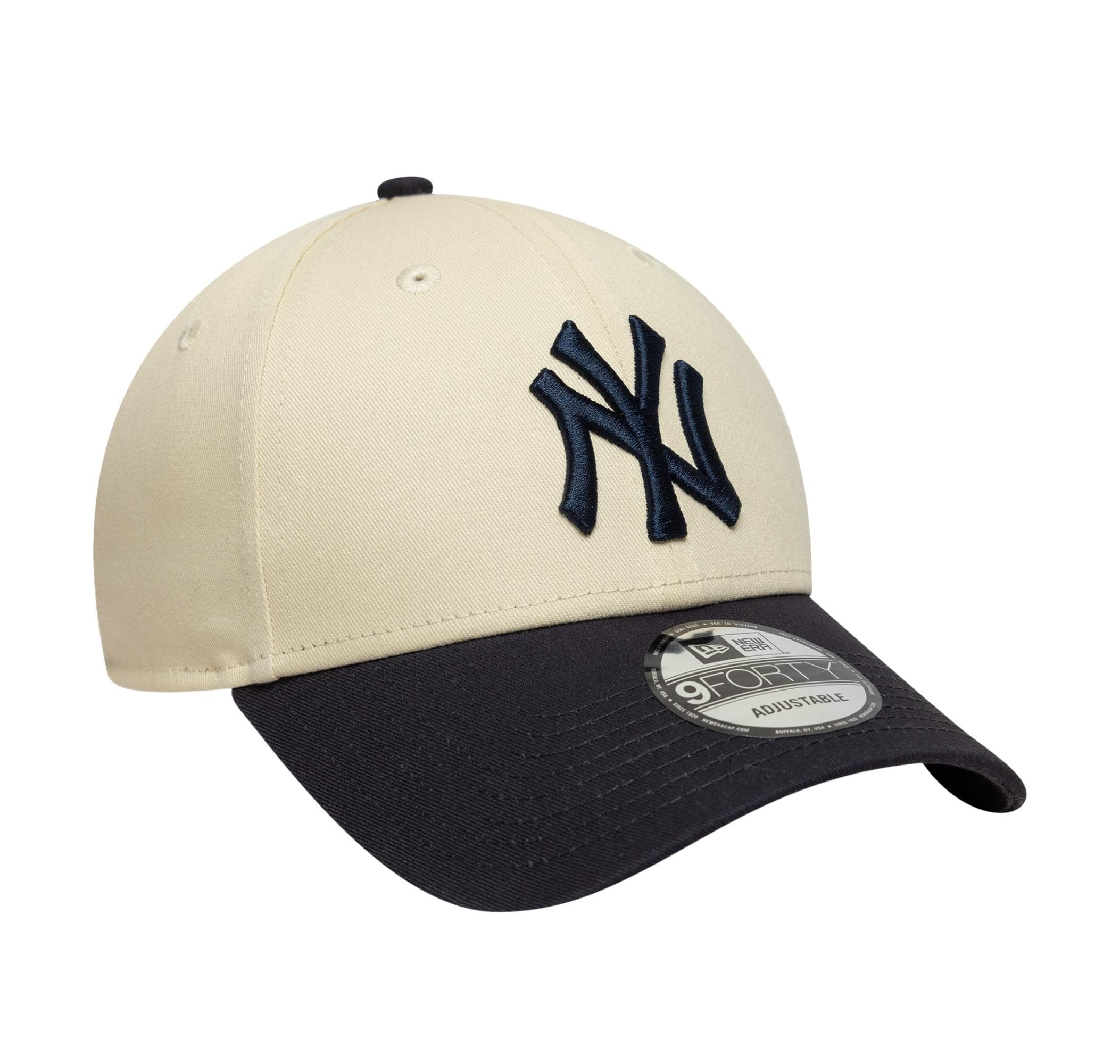 New Era New Era Colour Block 9Forty Neyyan Ltcnvy Şapka Bej - 3