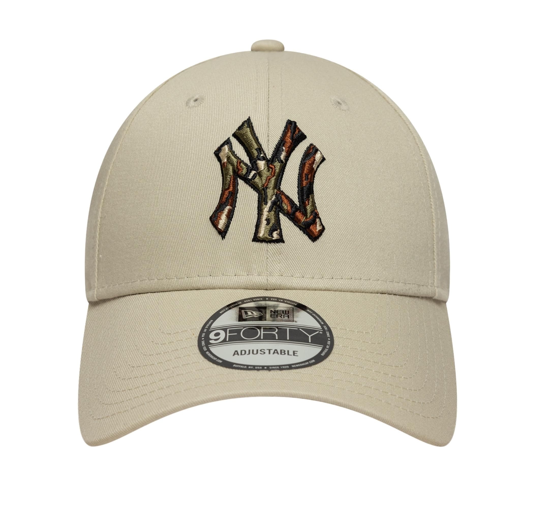New Era New Era Outlıne Camo 9Forty Neyyan Stn Şapka Bej