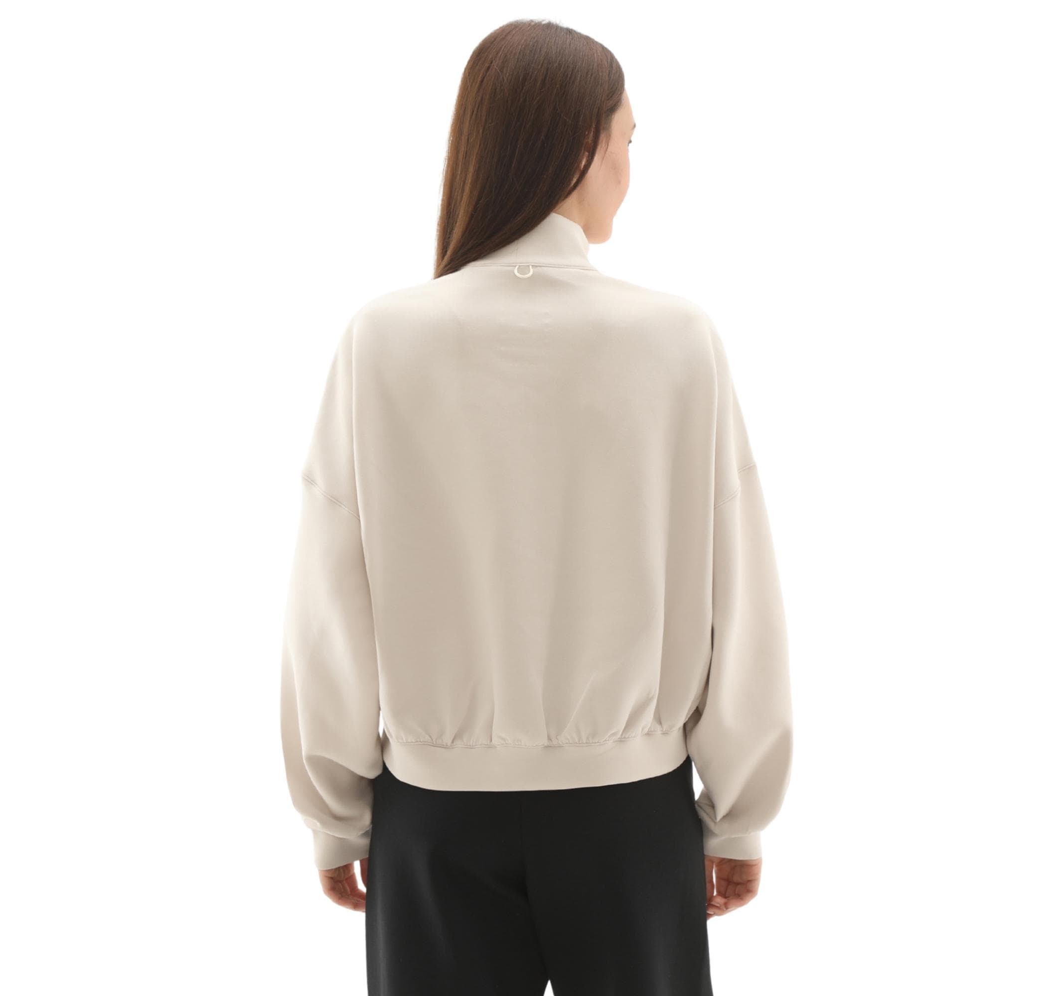 Nike Nike 24.7 Impossiblysoft Kadın Sweatshirt Beyaz - 4