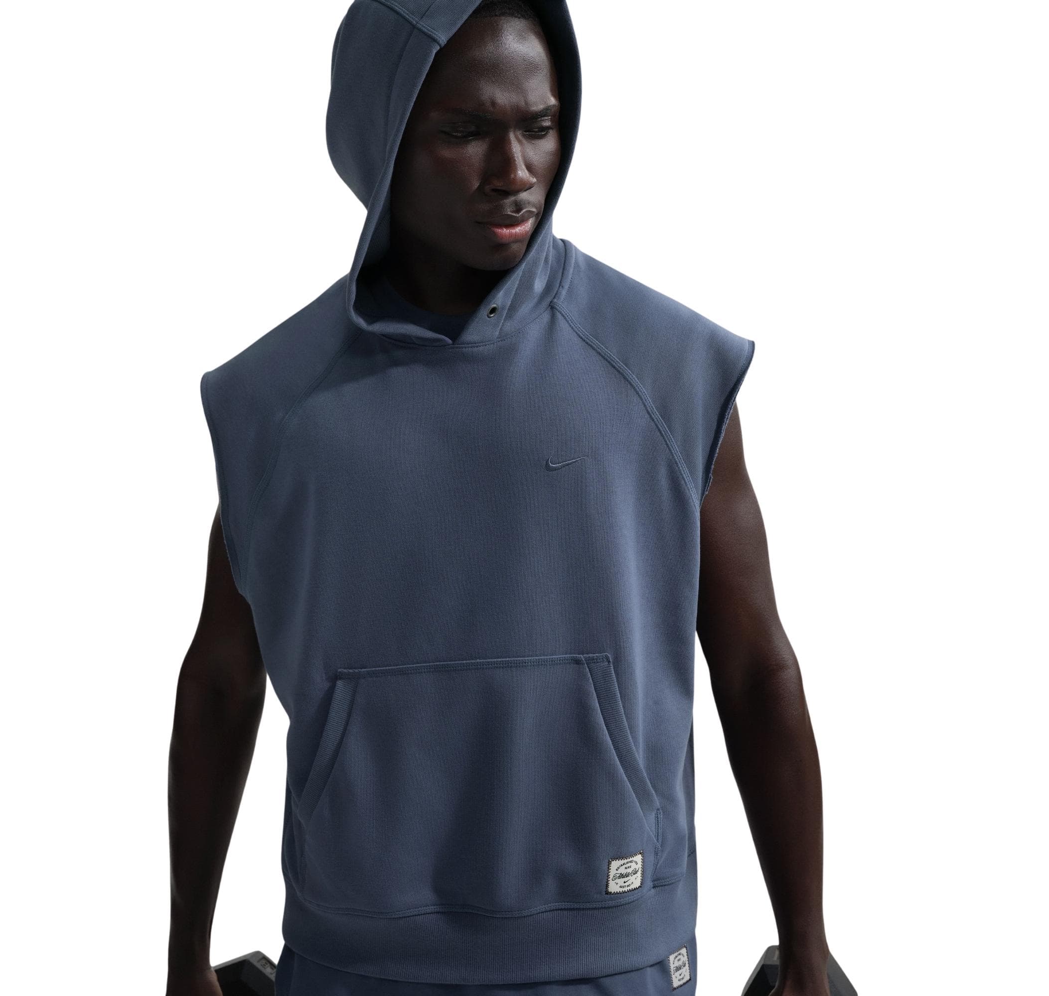 Nike Nike Athletic Club Erkek T-Shirt İndigo - 4