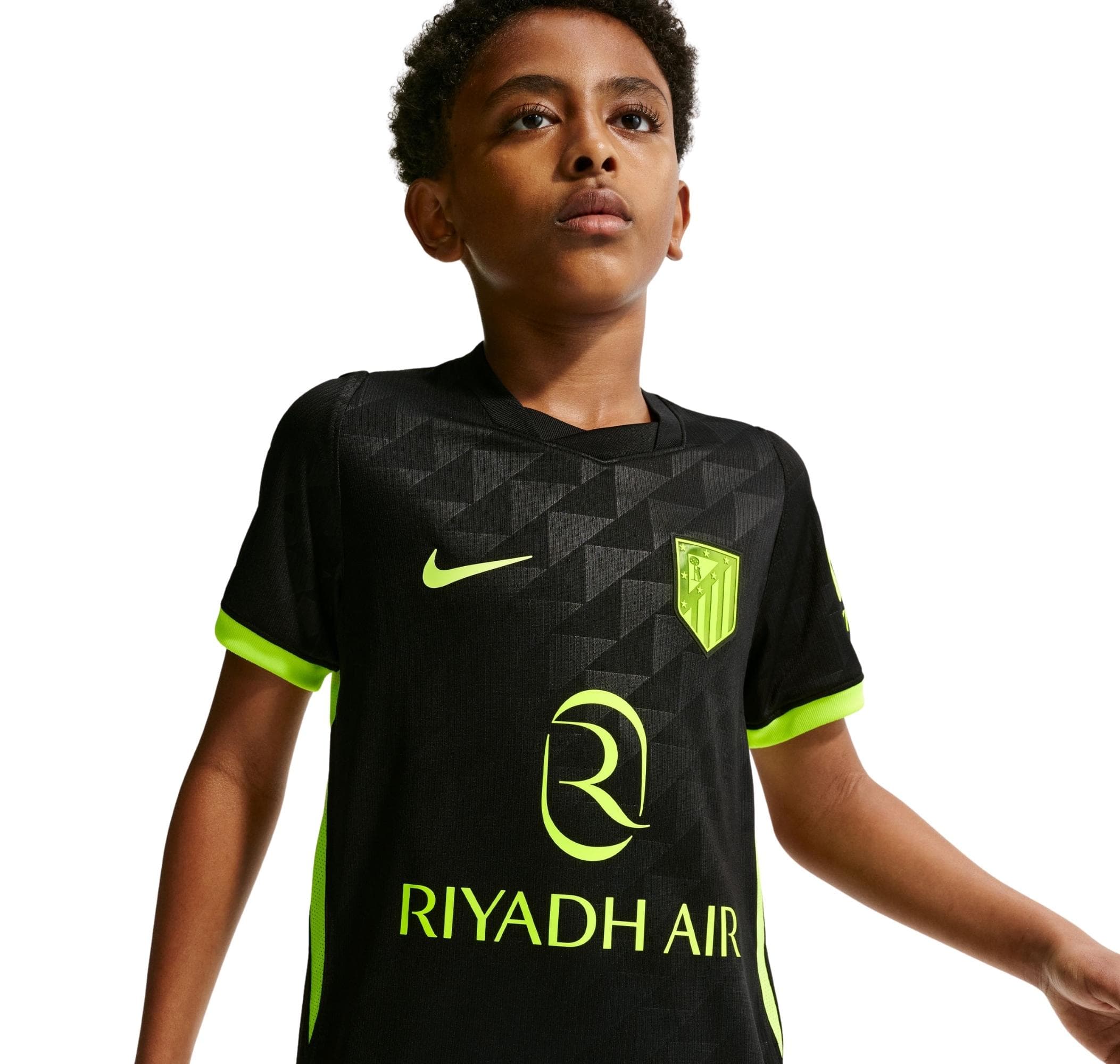 Nike Nike Atlético Madrid 2026-27 Deplasman Çocuk Forması Siyah - 4