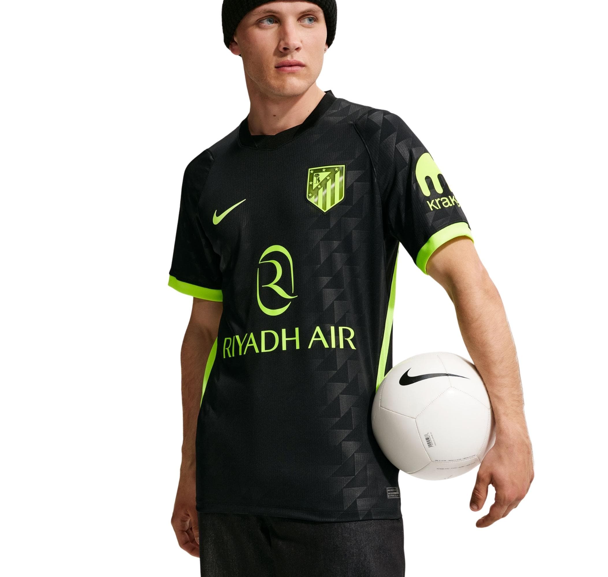 Nike Nike Atlético Madrid 2026-27 Deplasman Erkek Forması Siyah - 3