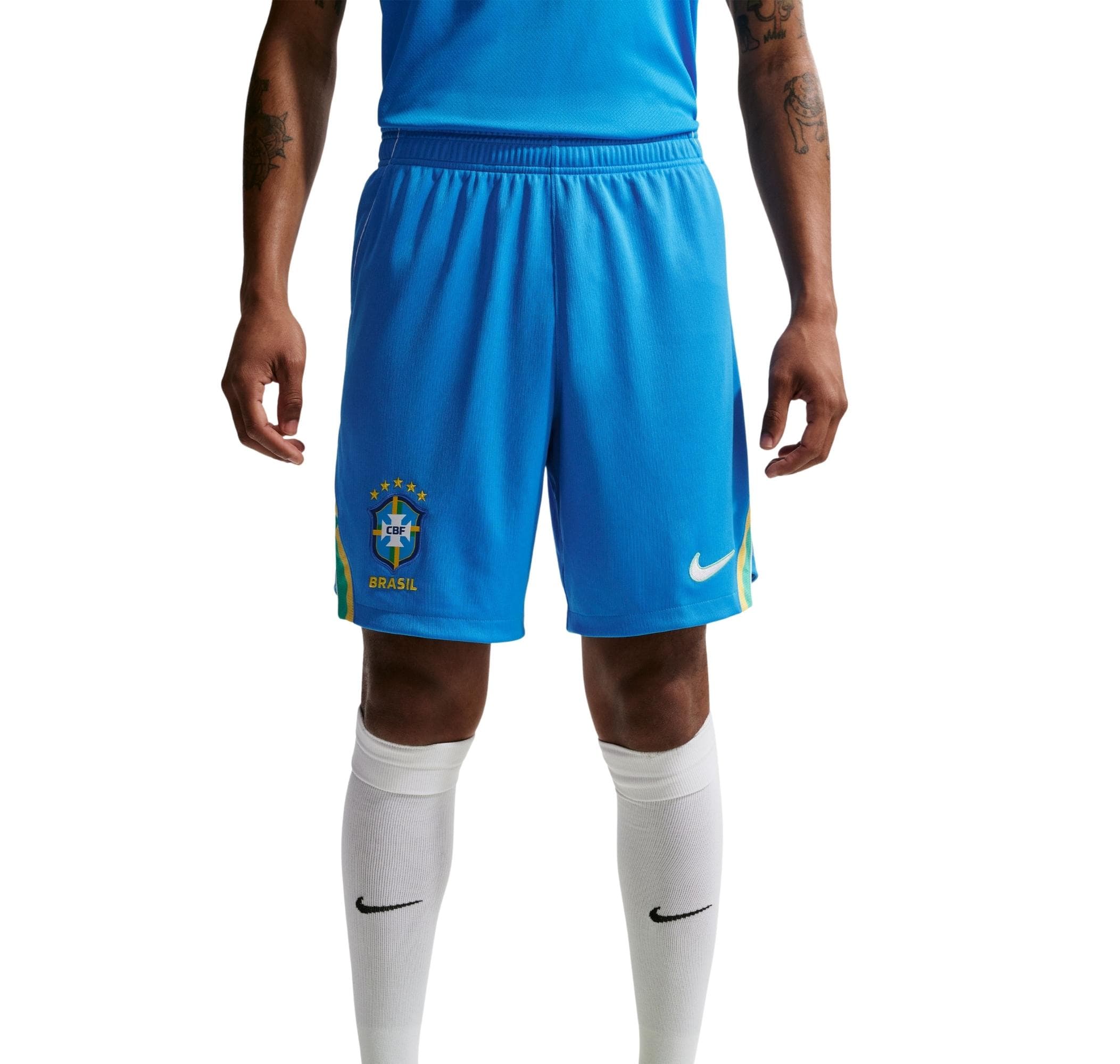 Nike Nike (Brazil) Brezilya İç Saha 25-26 Erkek Şort Ve Kapri Mavi - 4