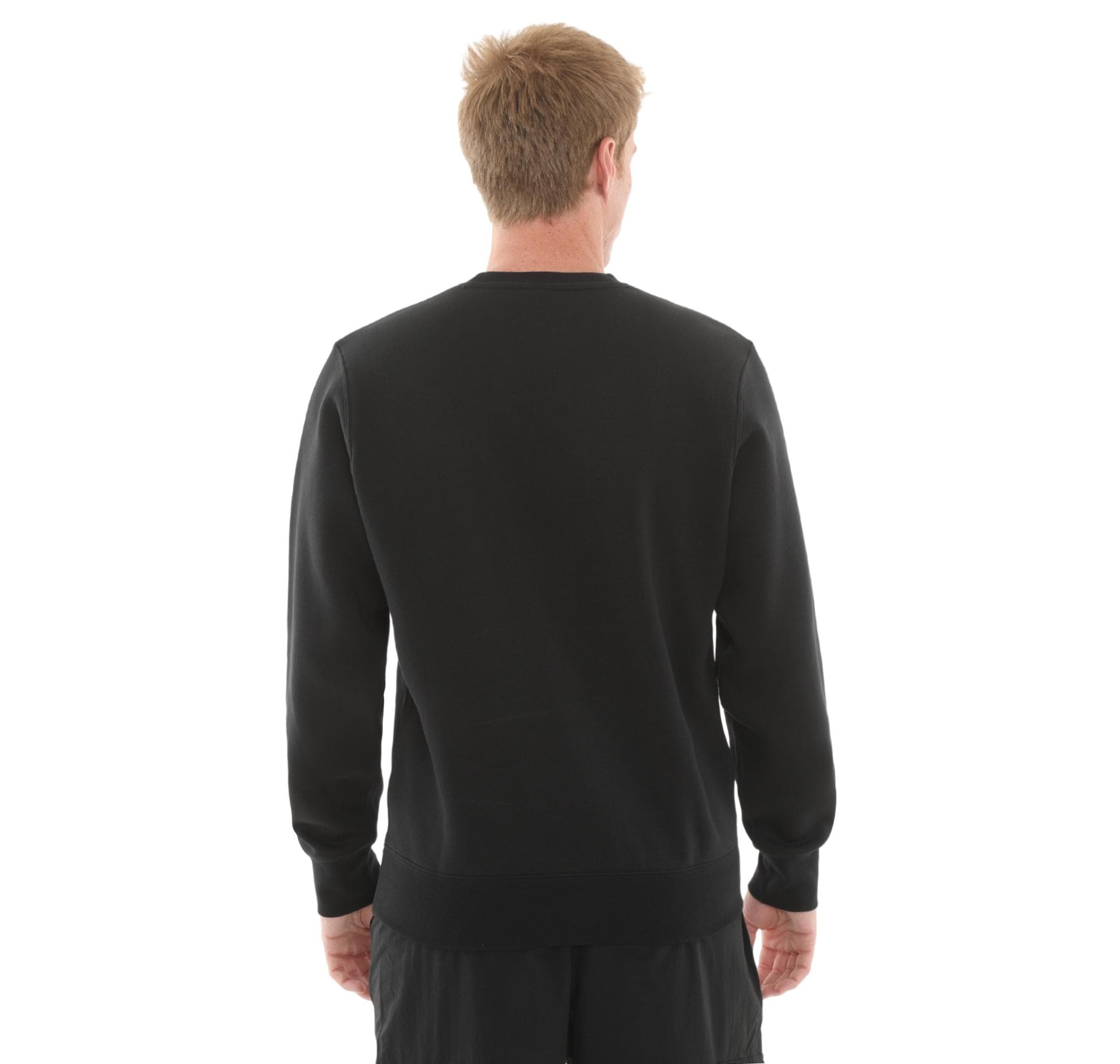 Nike Nike Club Erkek Sweatshirt Siyah - 4
