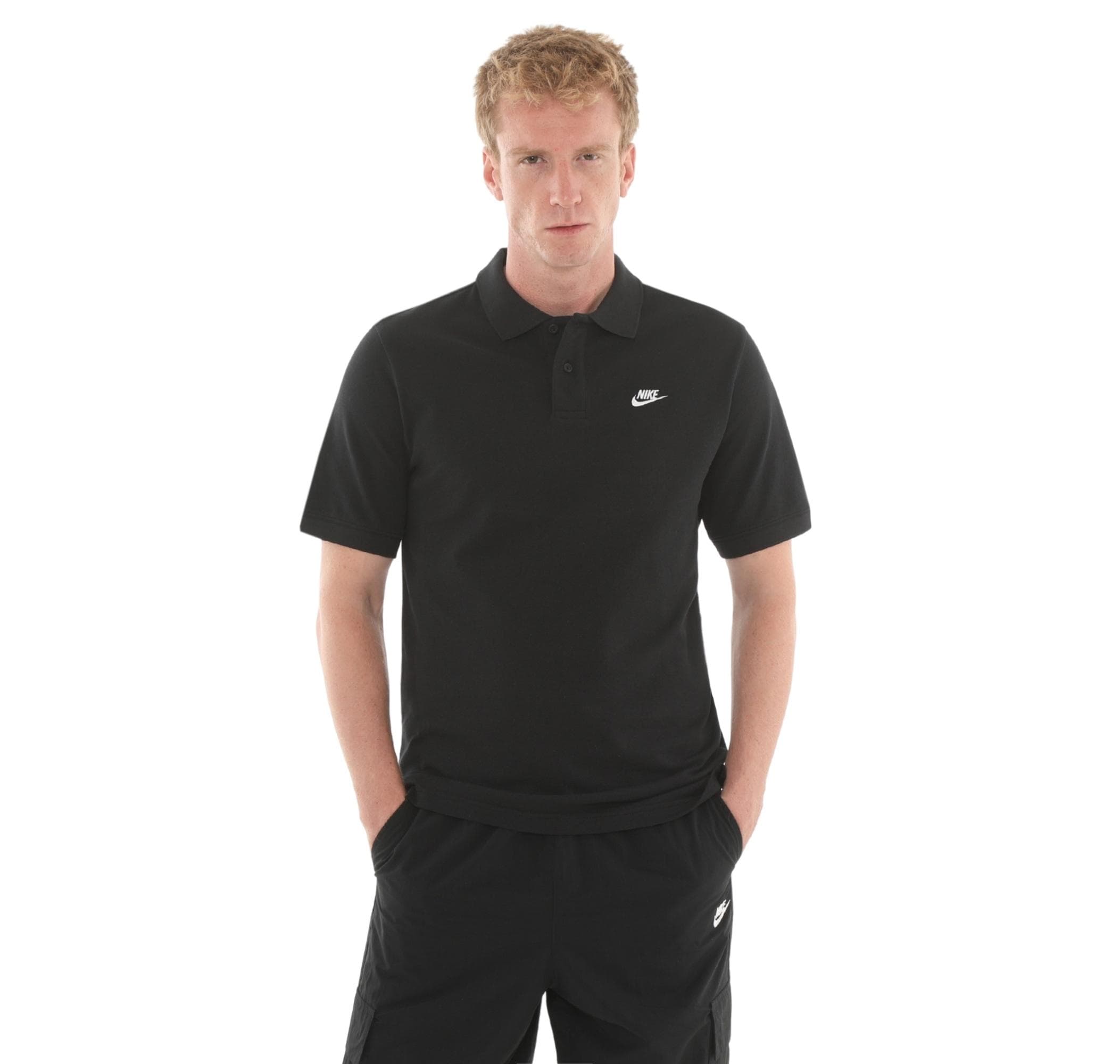 Nike Nike Club Erkek T-Shirt Siyah - 2