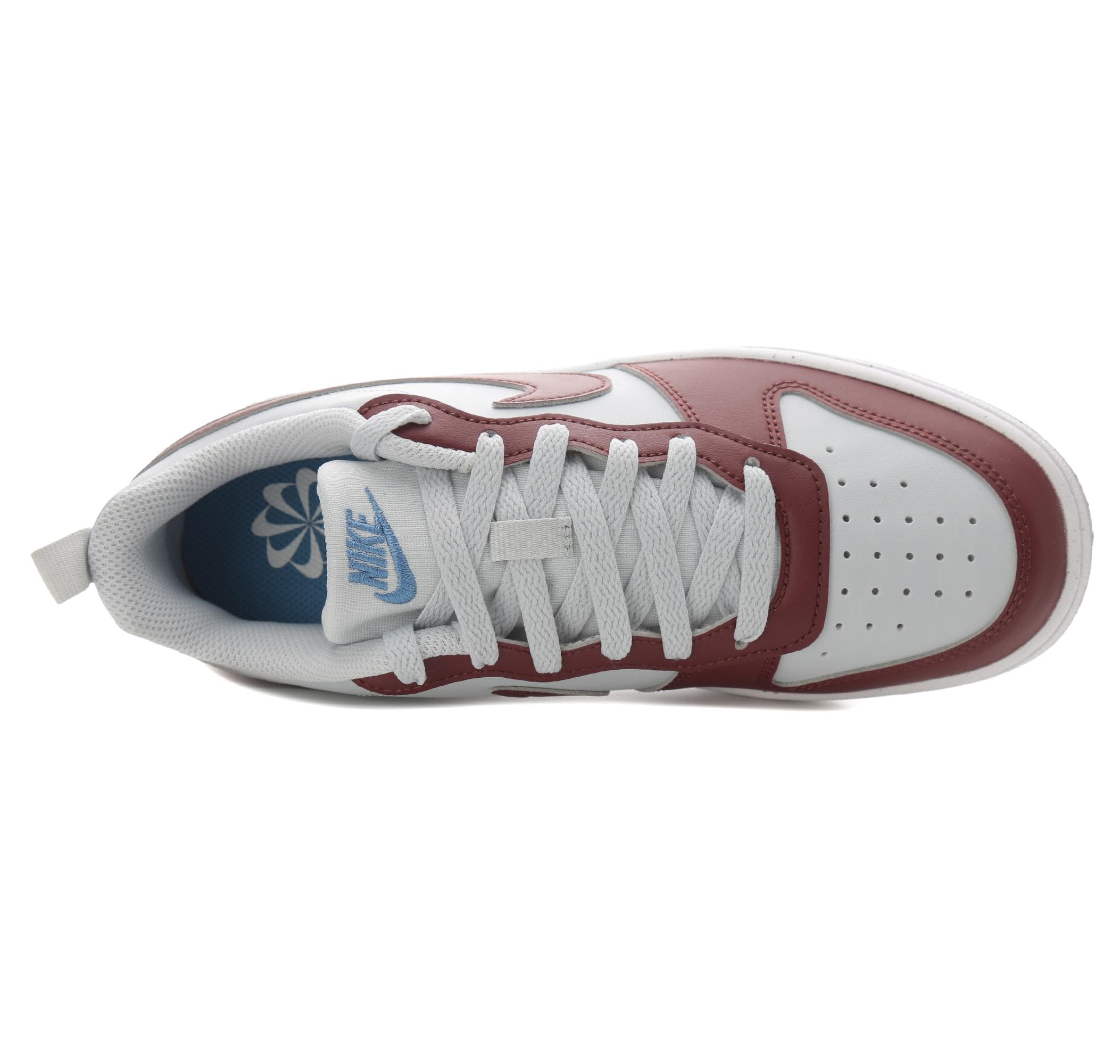 Nike Nike Court Borough Low Recraft (Gs) Çocuk Spor Ayakkabı Gri - 5