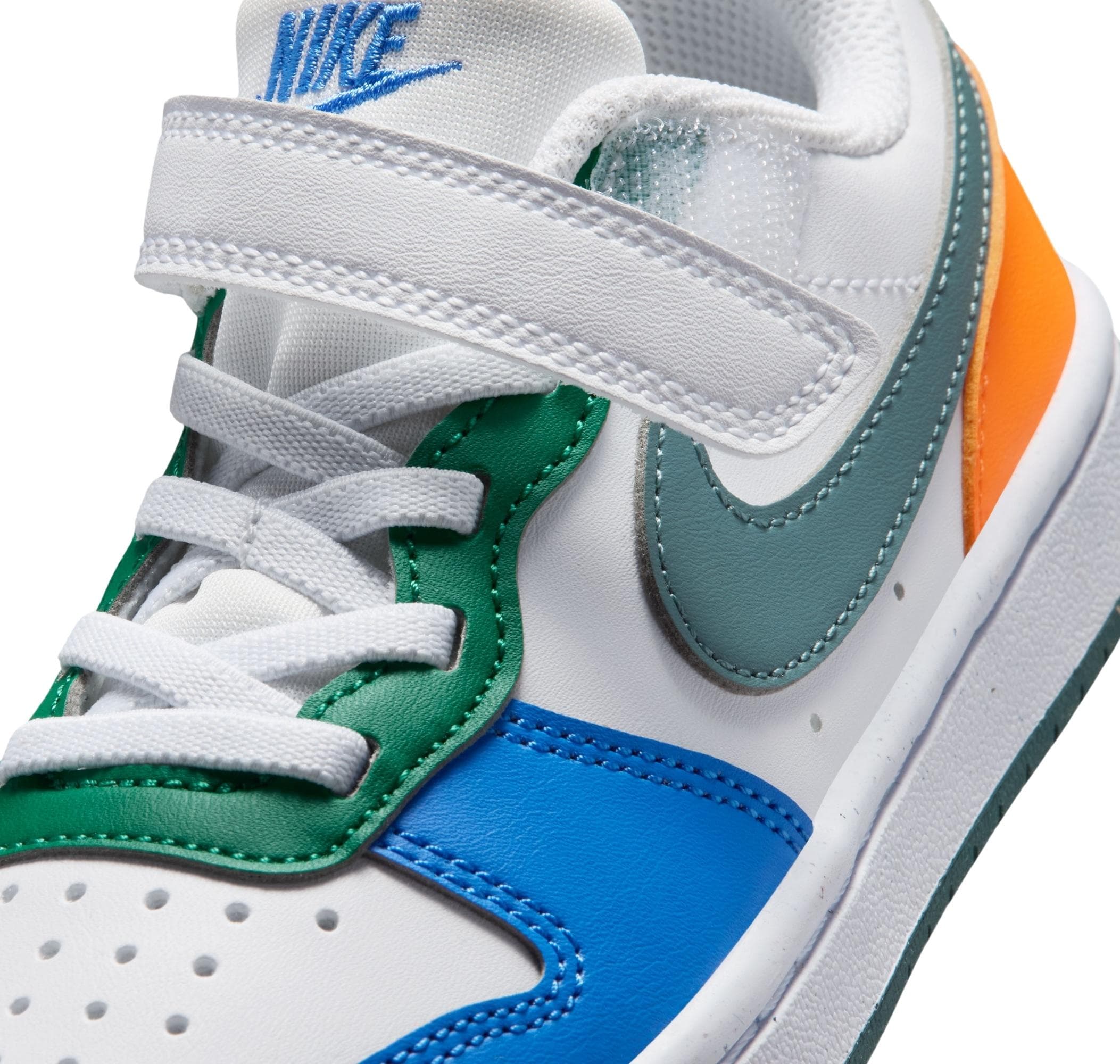 Nike Nike Court Borough Low Recraft (Ps) Çocuk Spor Ayakkabı Beyaz - 7