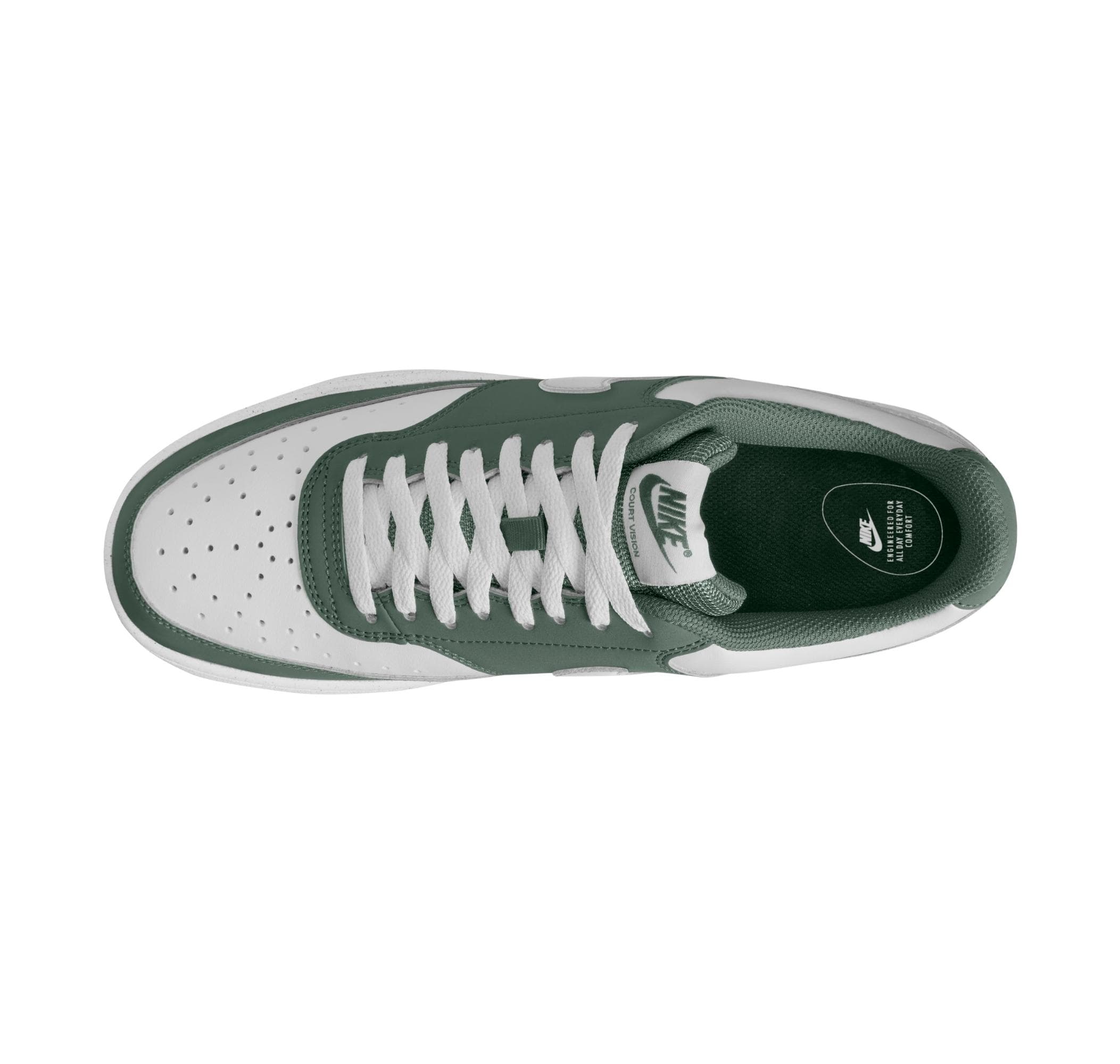 Nike Nike Court Vision Low Erkek Spor Ayakkabı Yeşil - 5
