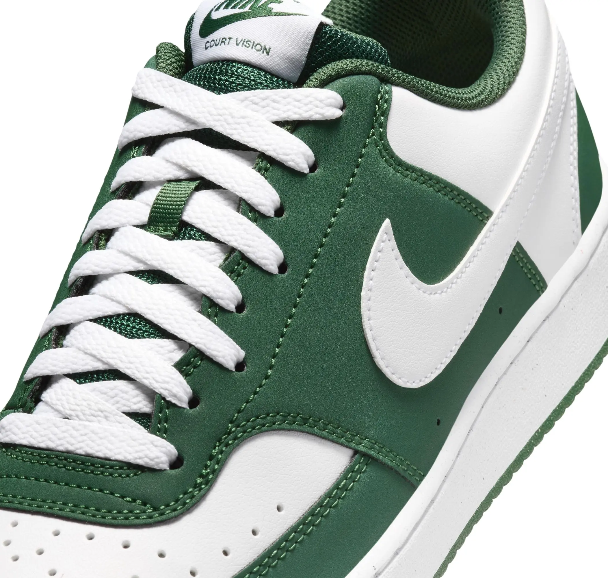 Nike Nike Court Vision Low Erkek Spor Ayakkabı Yeşil - 7