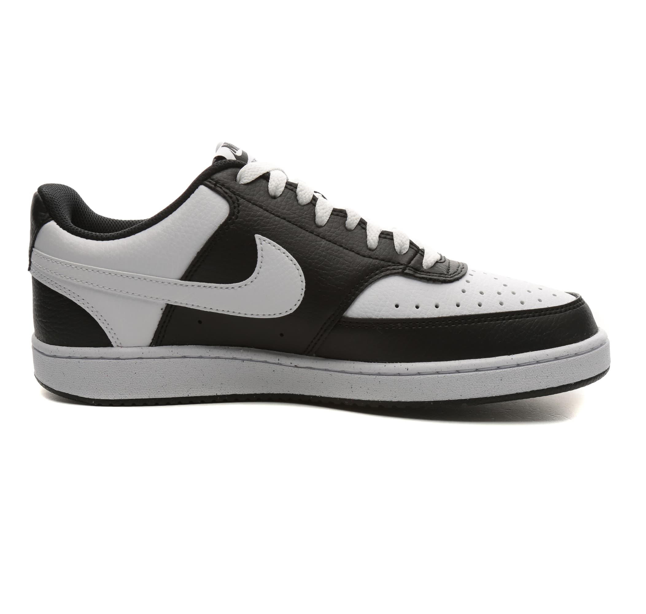 Nike Nike Court Vision Low Erkek Spor Ayakkabı Siyah - 4