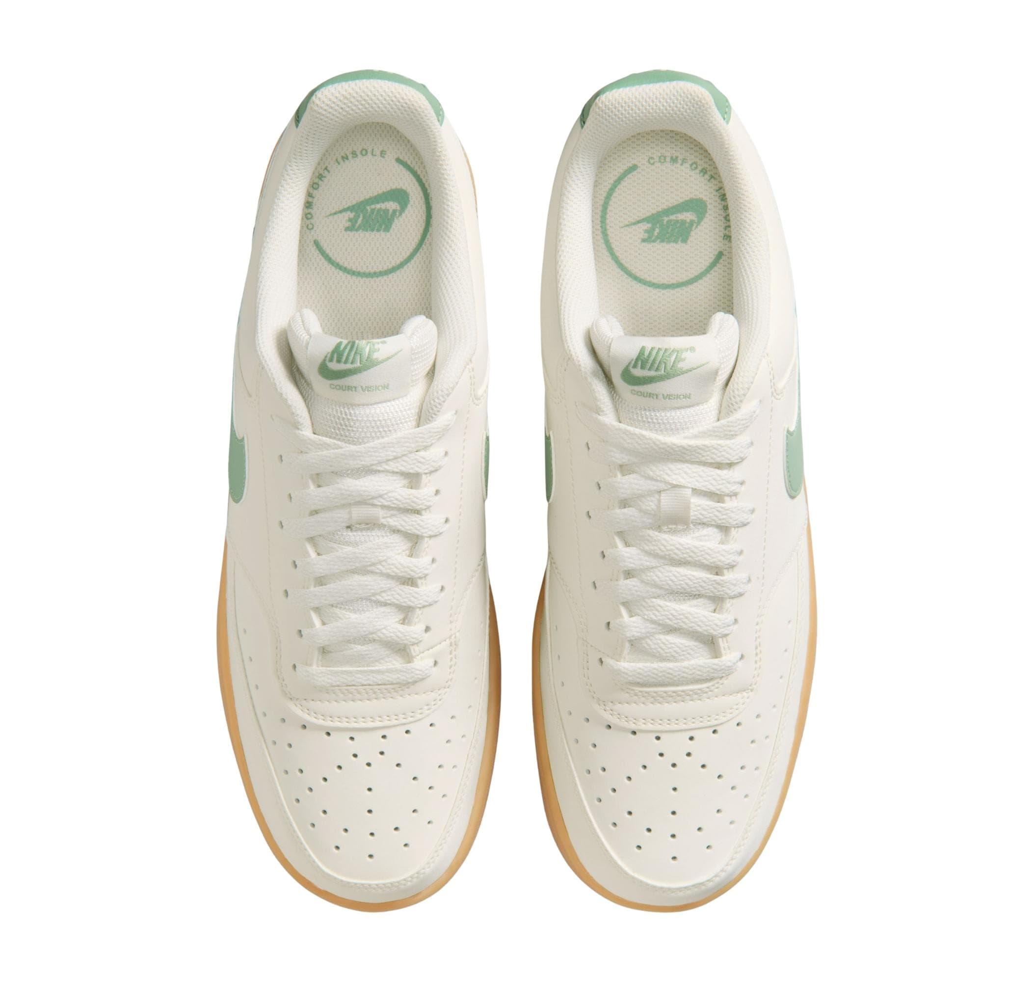 Nike Nike Court Vision Low Erkek Spor Ayakkabı Beyaz - 4