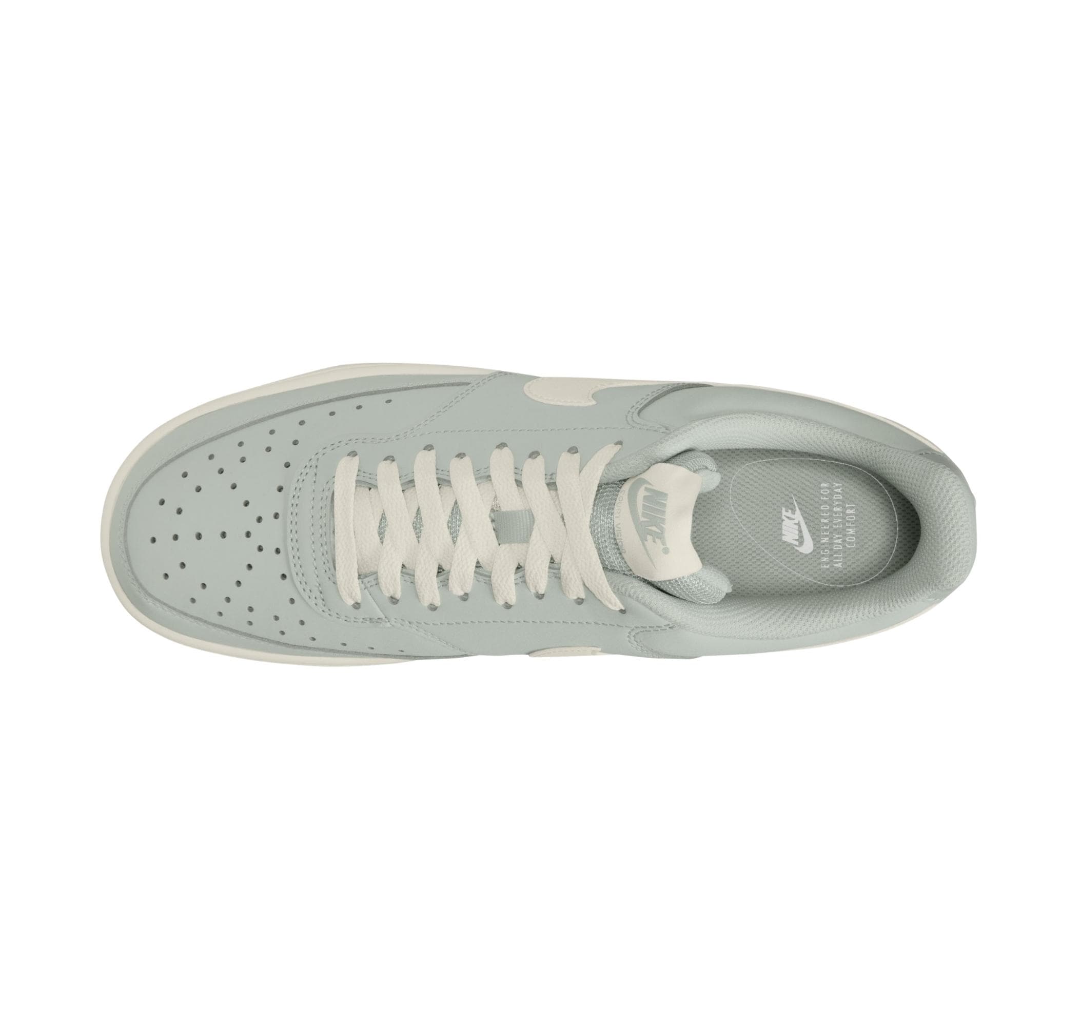 Nike Nike Court Vision Low Erkek Spor Ayakkabı Gri - 5