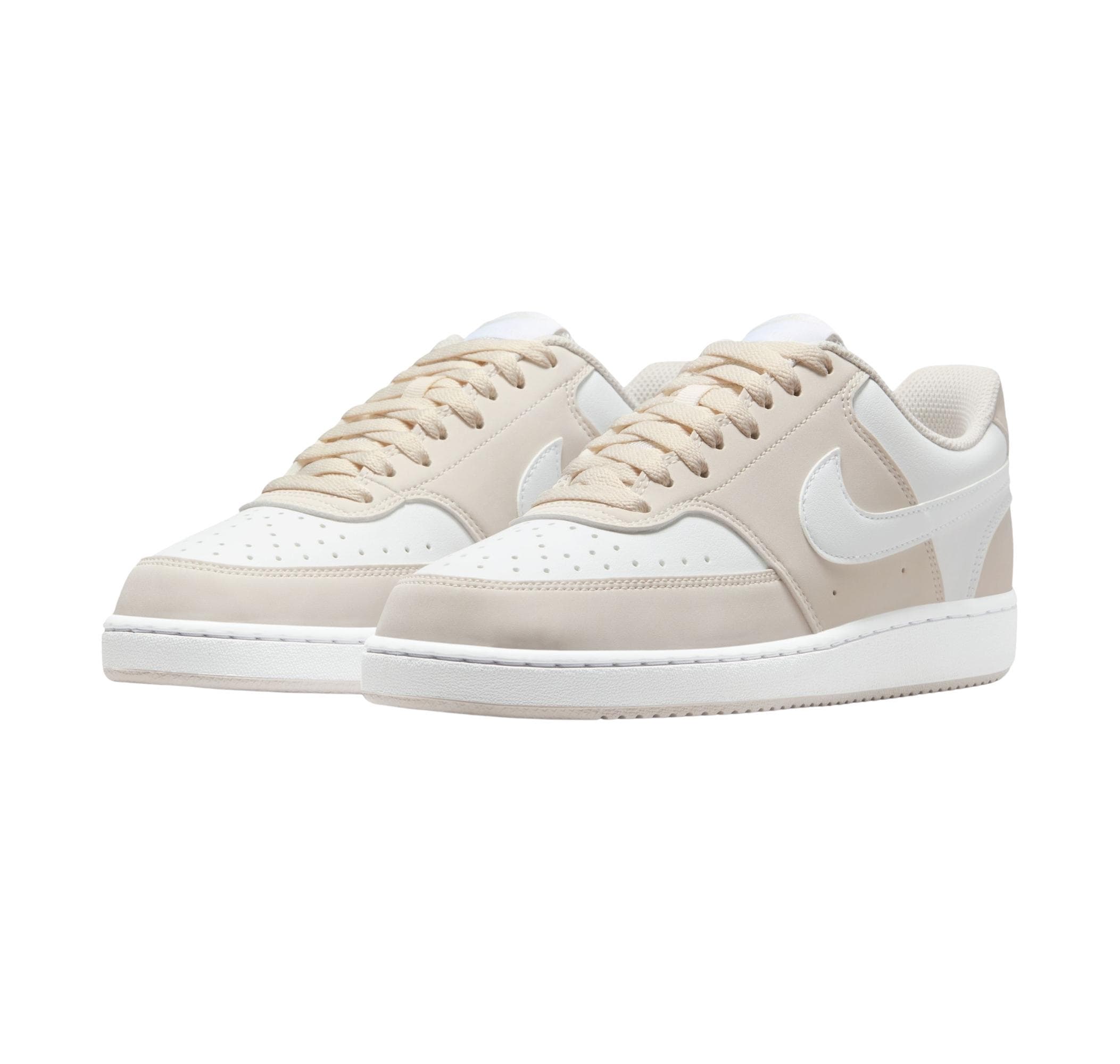 Nike Nike Court Vision Low Kadın Spor Ayakkabı Krem - 2
