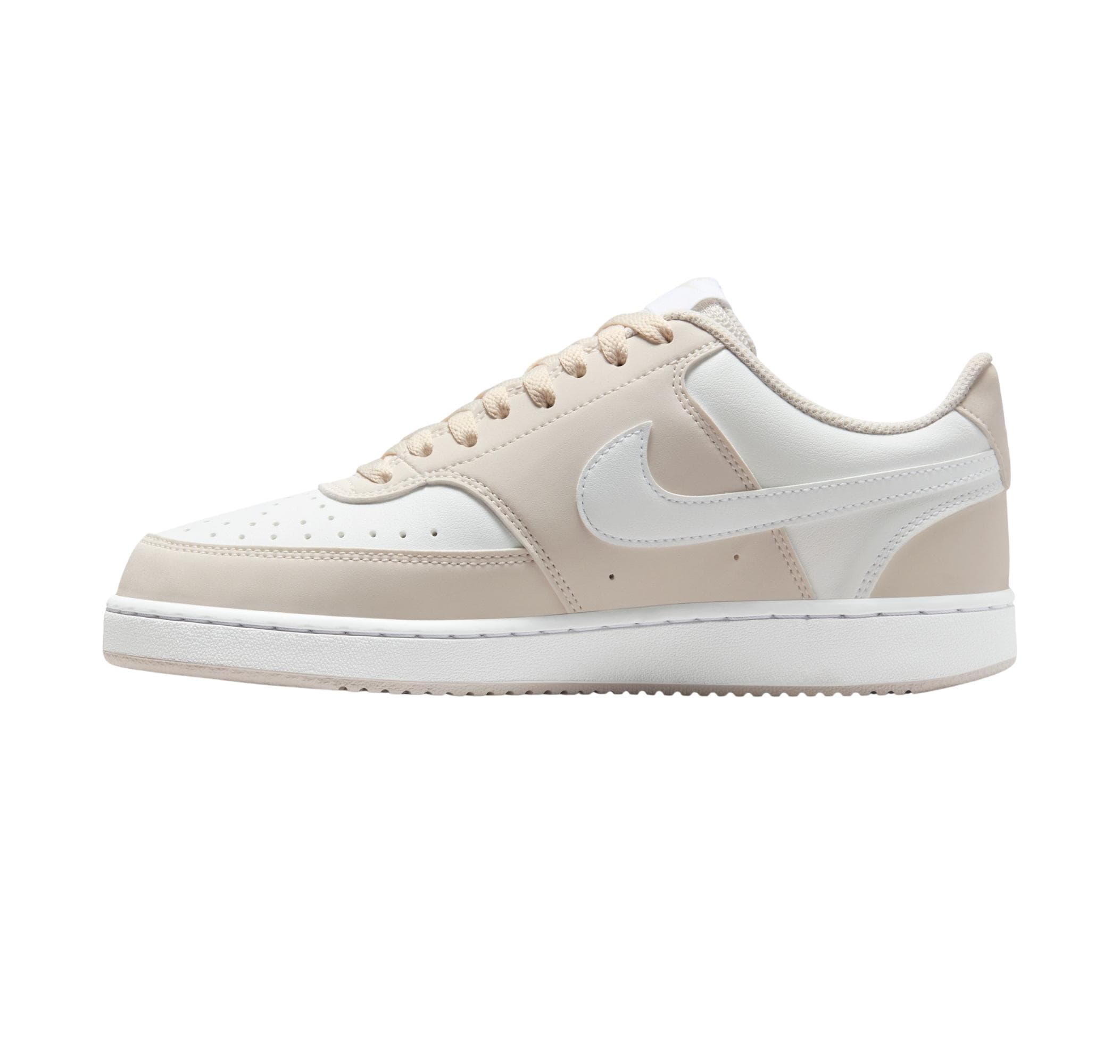 Nike Nike Court Vision Low Kadın Spor Ayakkabı Krem - 5