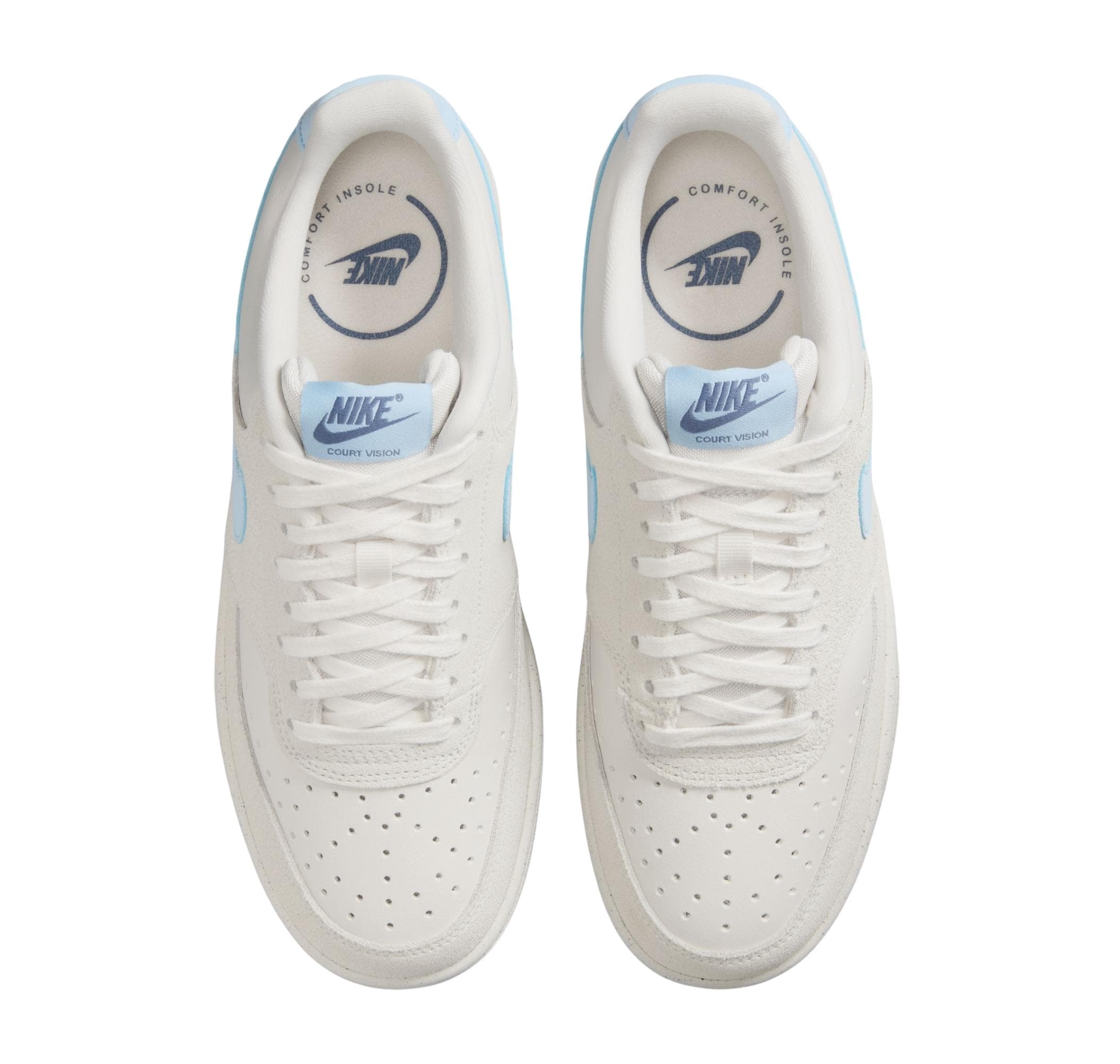 Nike Nike Court Vision Low Kadın Spor Ayakkabı Beyaz - 5