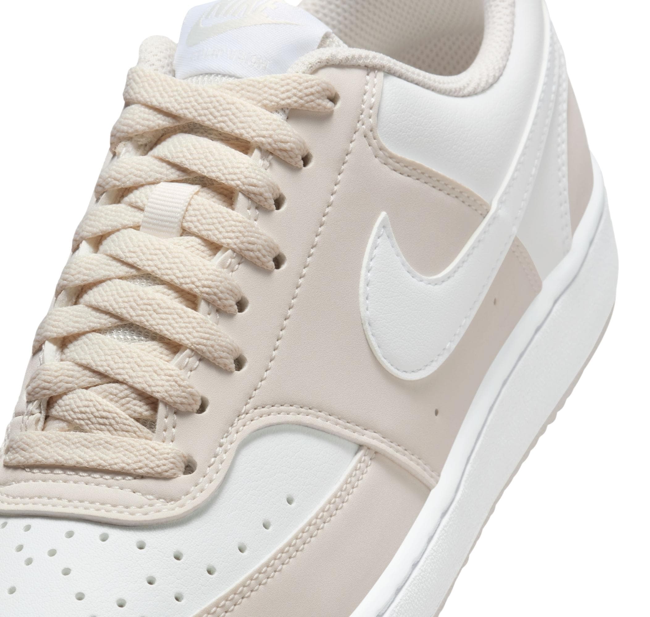 Nike Nike Court Vision Low Kadın Spor Ayakkabı Krem - 7