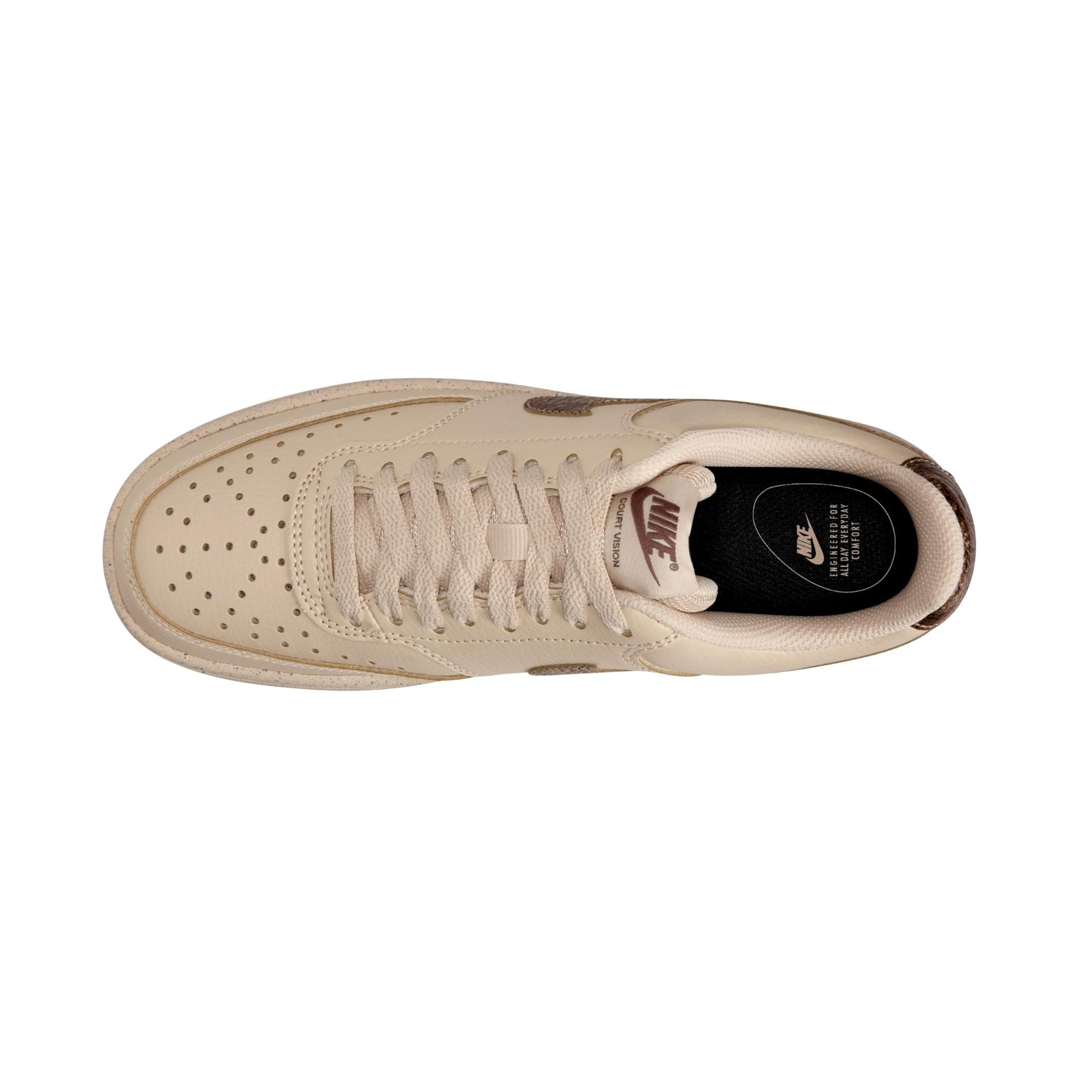 Nike Nike Court Vision Low Premium Kadın Spor Ayakkabı Sütlü Kahve - 5