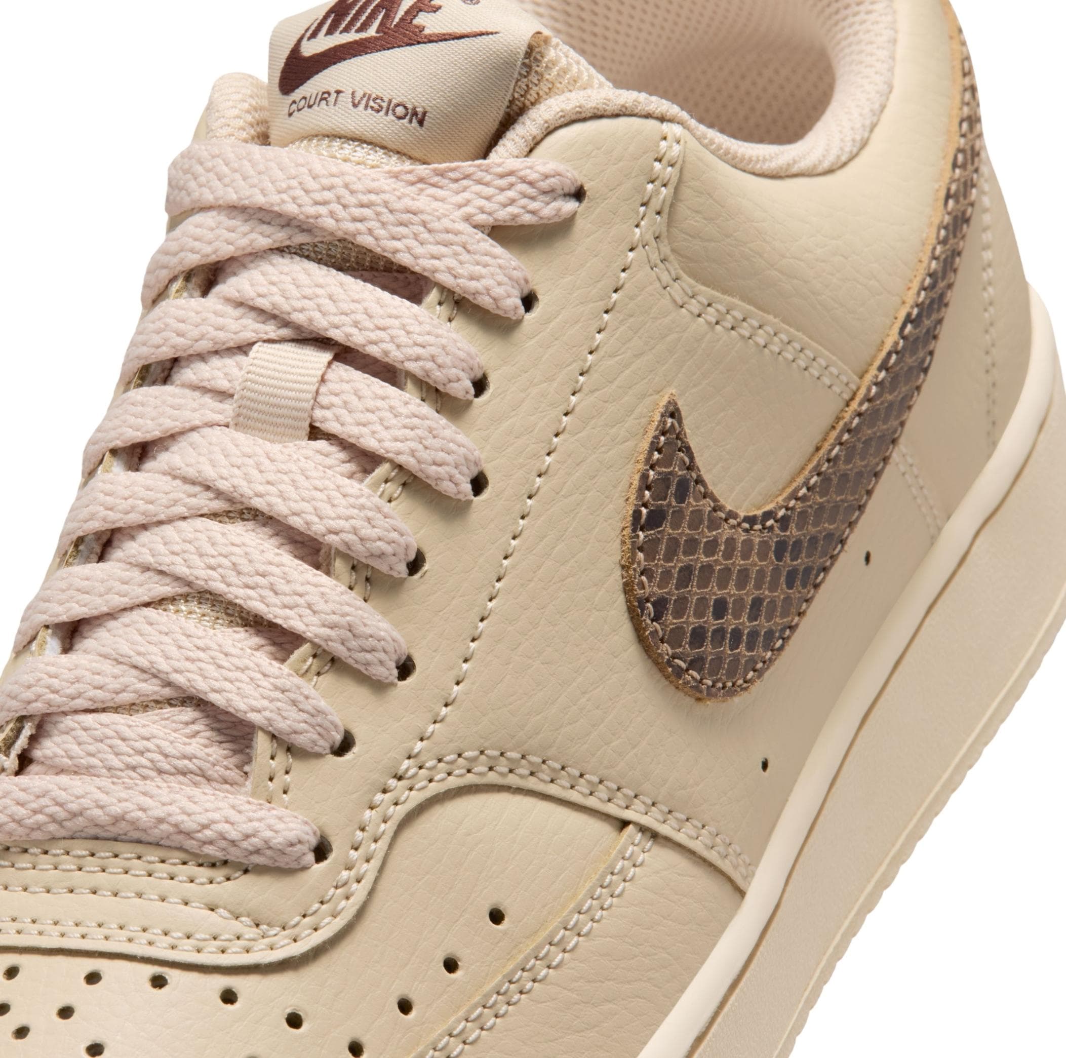 Nike Nike Court Vision Low Premium Kadın Spor Ayakkabı Sütlü Kahve - 7