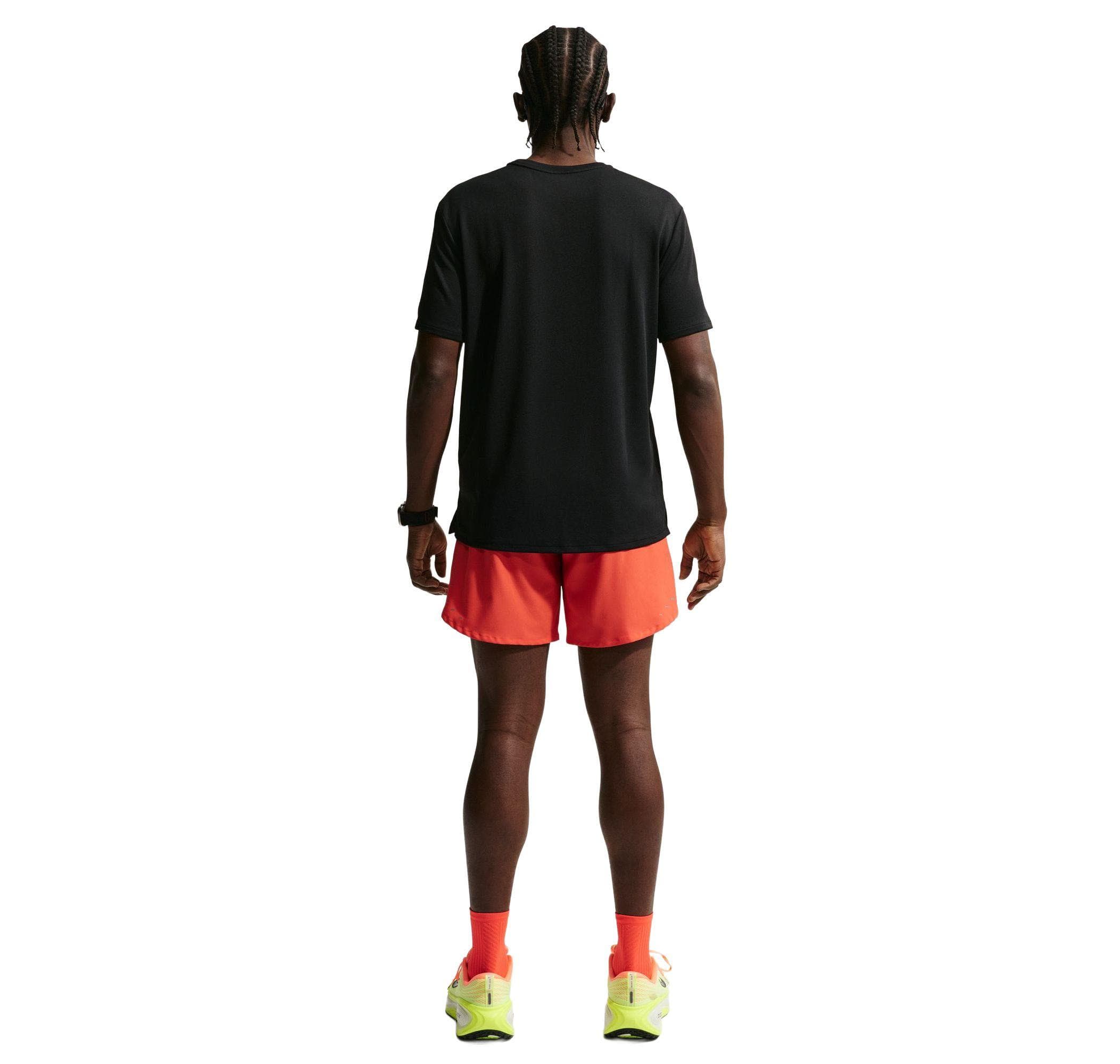 Nike Nike Dri-Fıt Uv Miler Ss Tee Erkek T-Shirt Siyah - 2
