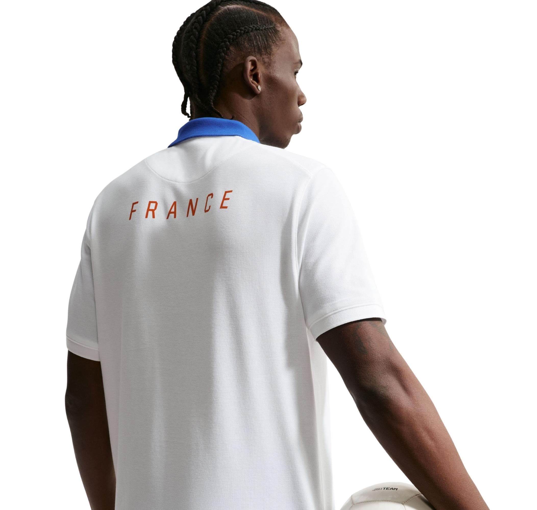 Nike Nike Fransa Fff Polo Df 2.0 Erkek T-Shirt Beyaz - 5