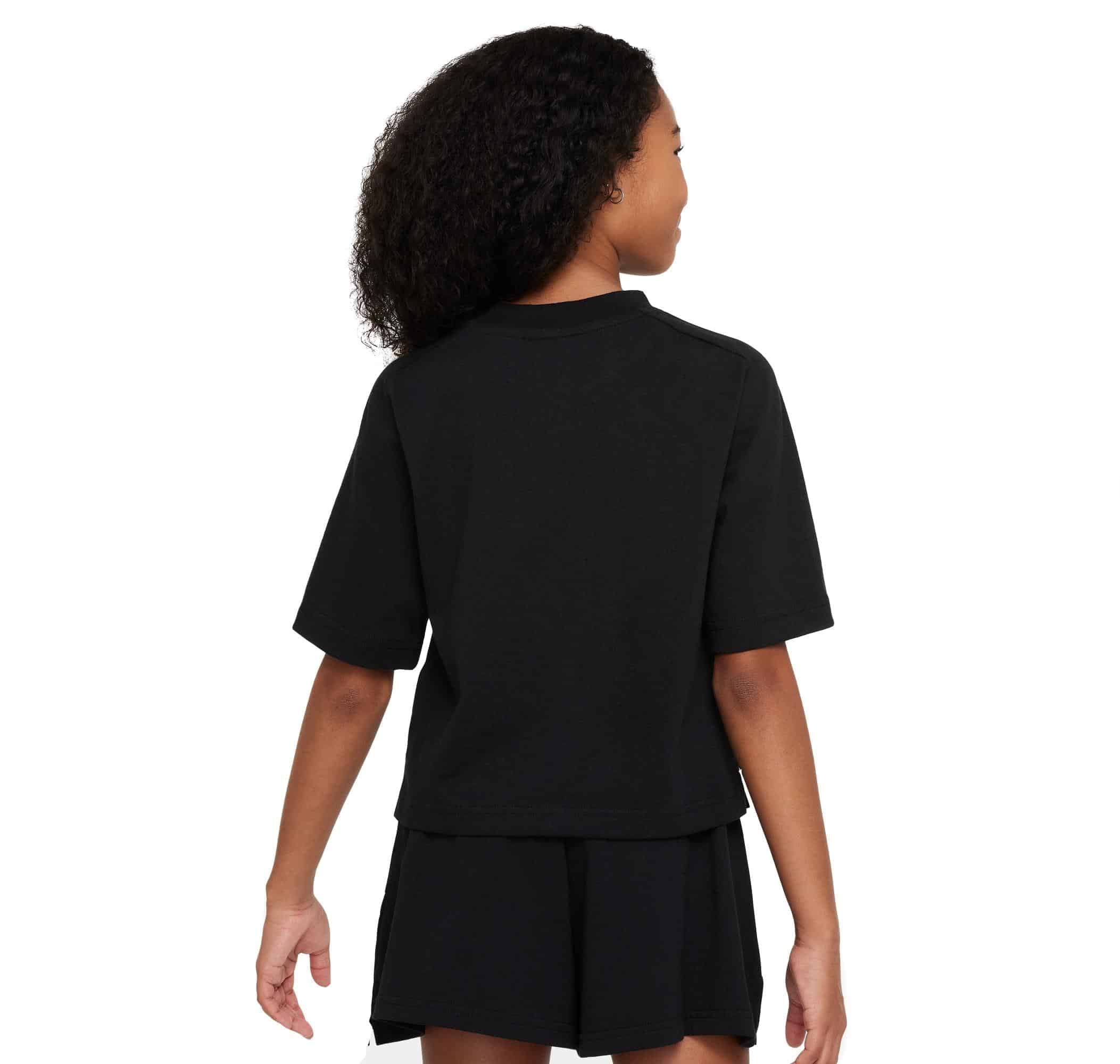 Nike Nike G Nsw Ss Top Jsy Lbr Çocuk T-Shirt Siyah - 2