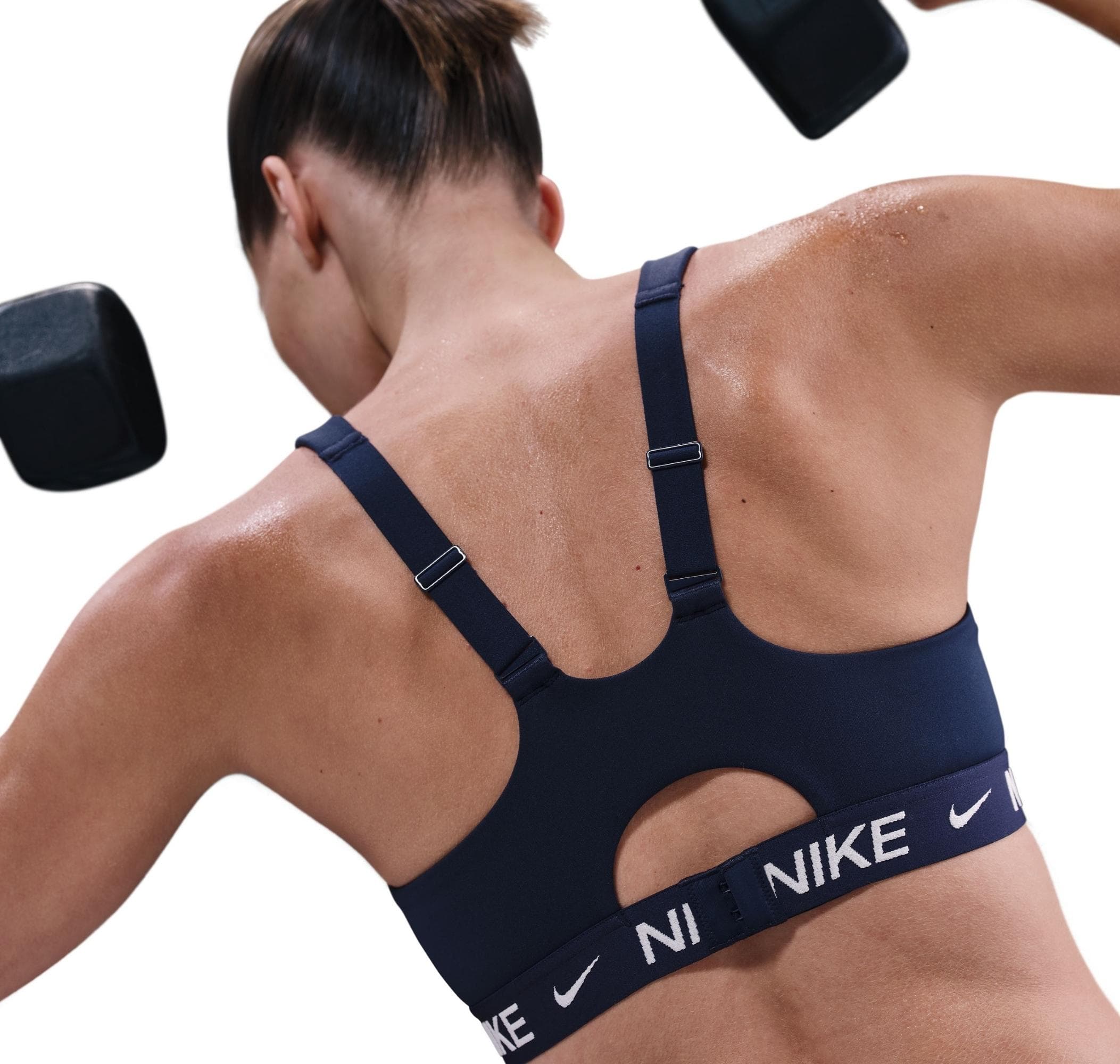 Nike Nike Indy High Support Kadın Büstiyer Lacivert - 5
