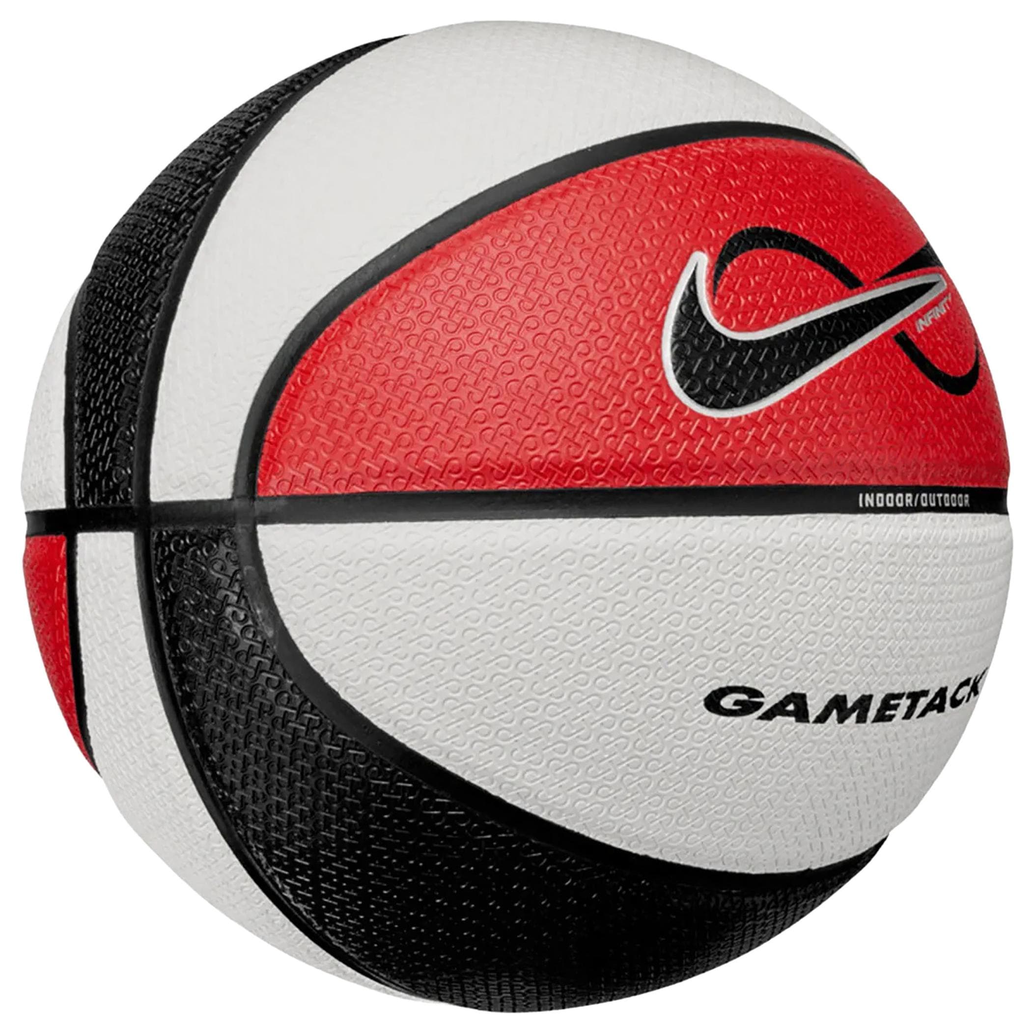 Nike Nike Infınıty Gametack Deflated Unıversıty Red-Black-Whıte-M Basketbol Topu - 3