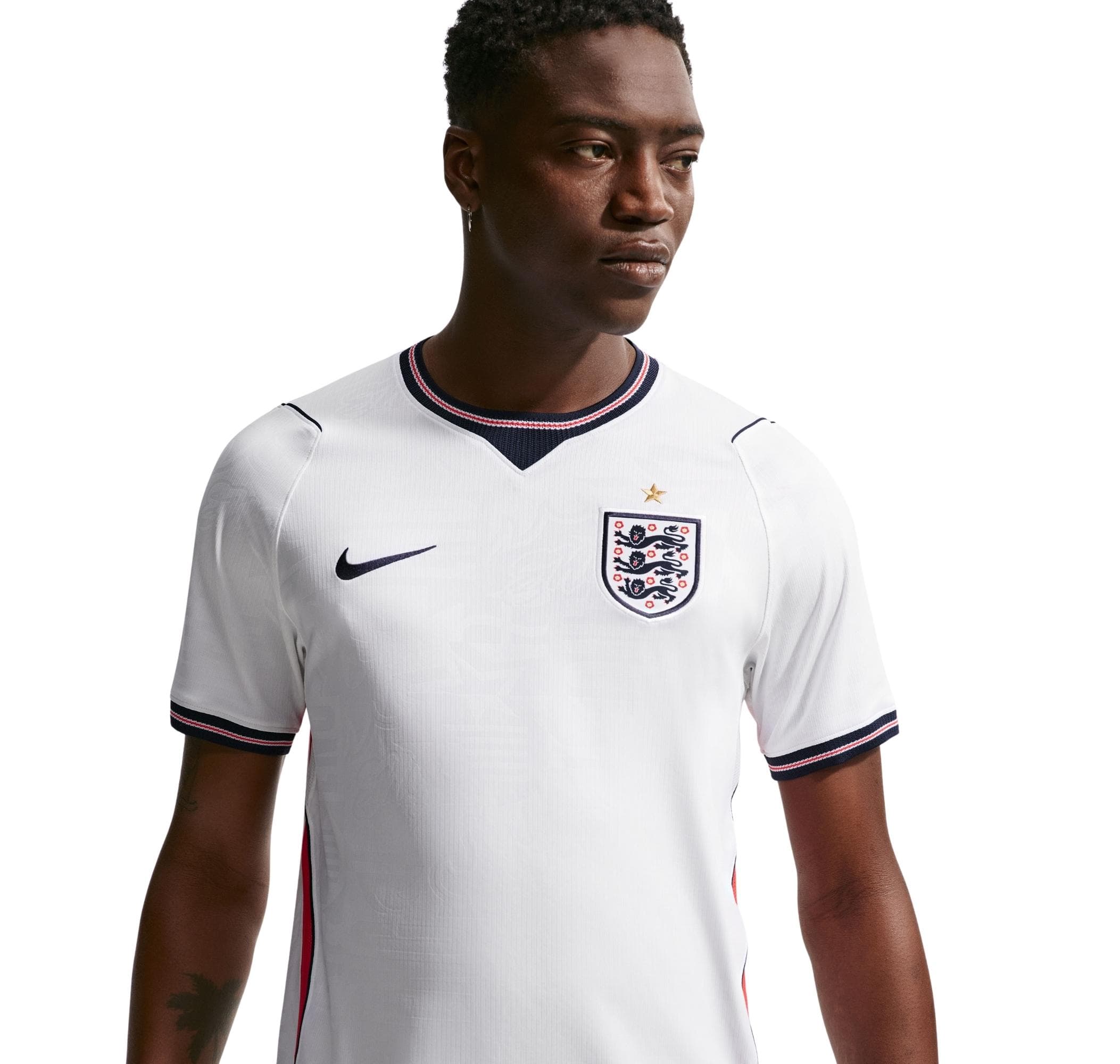 Nike Nike İngiltere İç Saha Erkek Forması Beyaz - 3